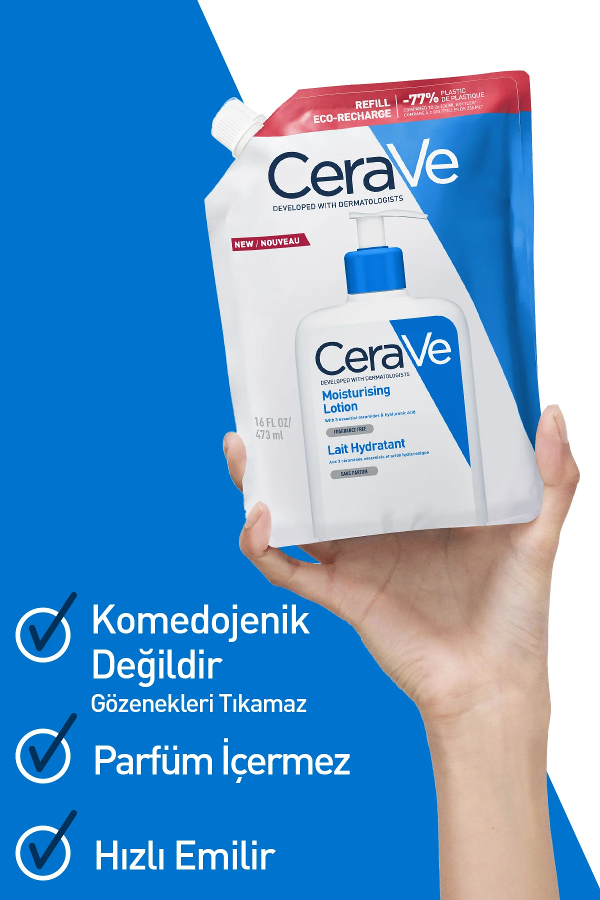 Hyalüronik Asit & Seramid İçerikli Nemlendirici Vücut Losyonu REF