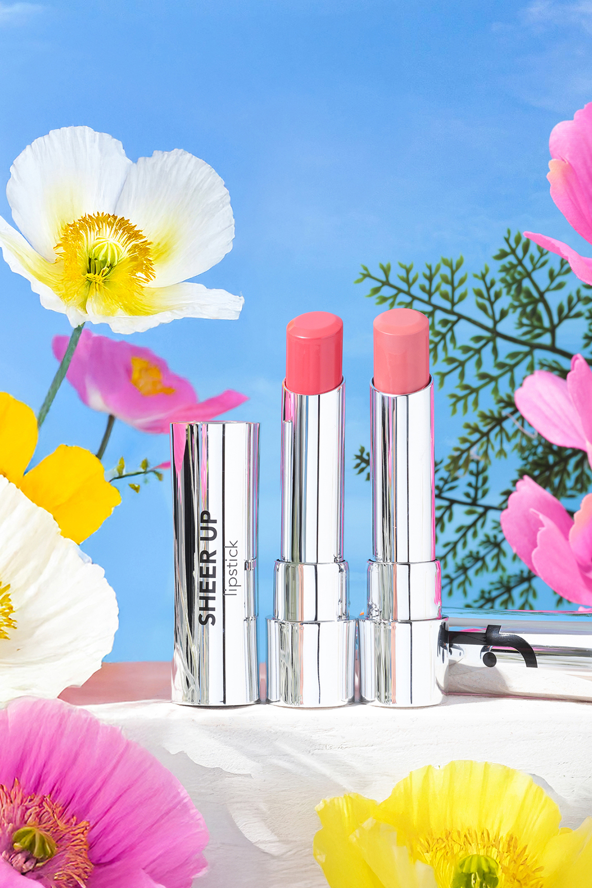 Flormar Nemlendirici Parlak Ruj - Sheer Up Lipstick - 015 Go For Bordeaux