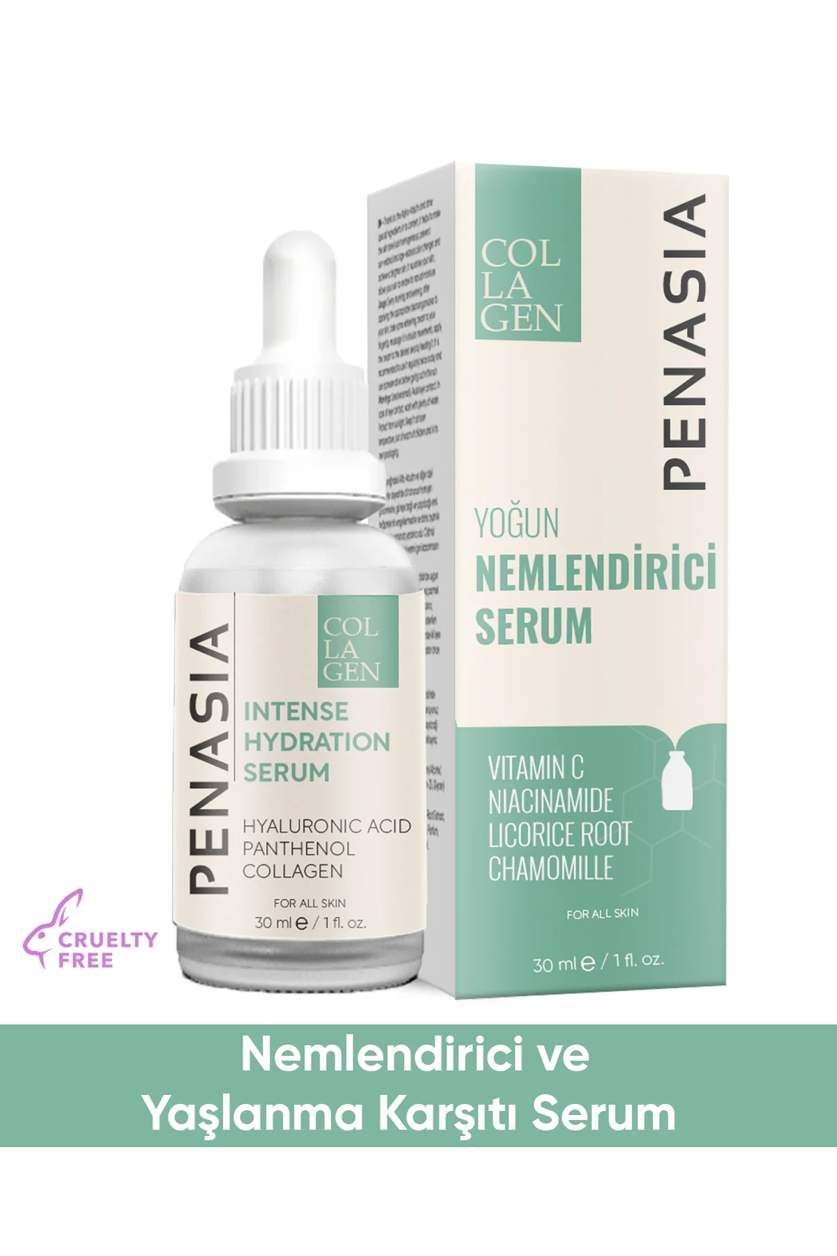 Nemlendirici Ve Onarıcı Yaşlanma Karşıtı Serum