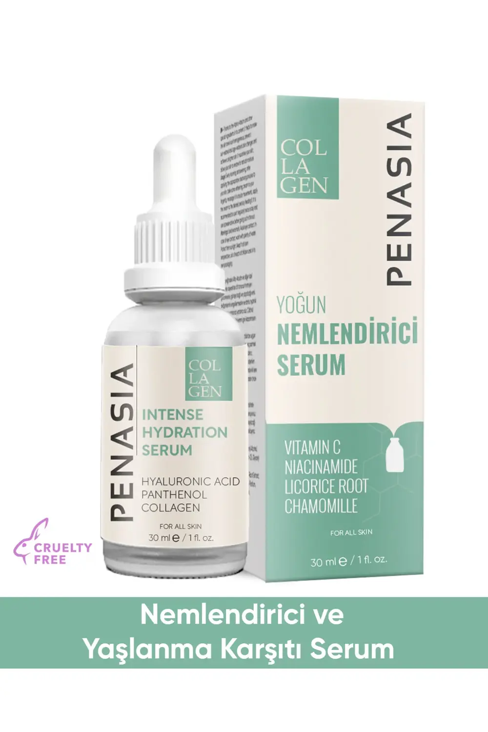 Nemlendirici Ve Onarıcı Yaşlanma Karşıtı Serum