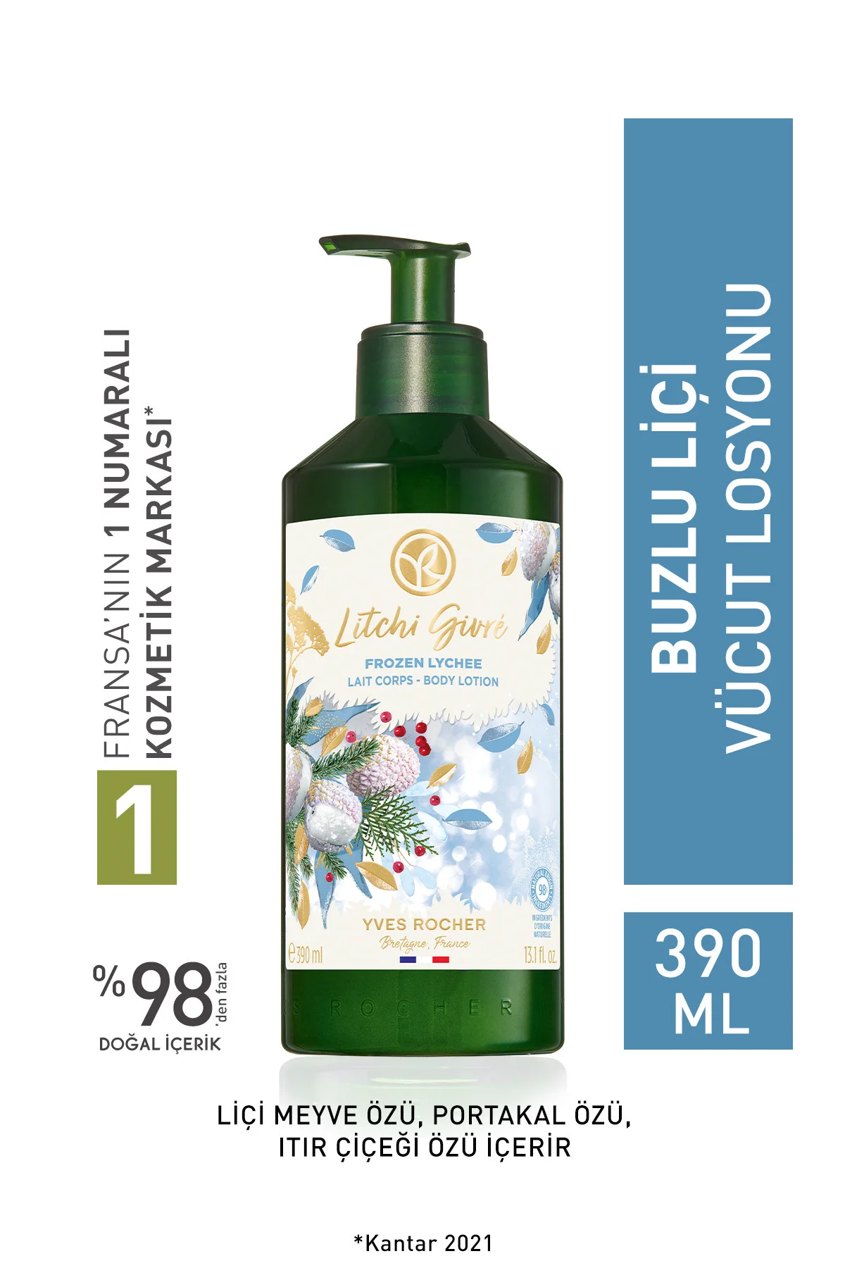 Nemlendirici Vücut Losyonu - Buzlu Liçi - 390ml-96680