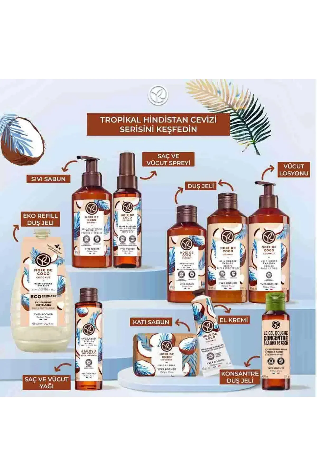 Nemlendirici Vücut Losyonu - Tropikal Hindistan Cevizi - 390ml