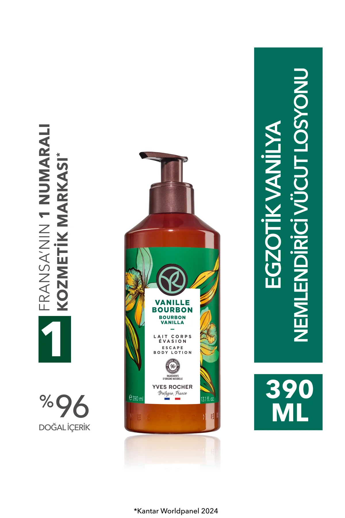 Nemlendirici Vücut Losyonu Egzotik Vanilya 390 ml
