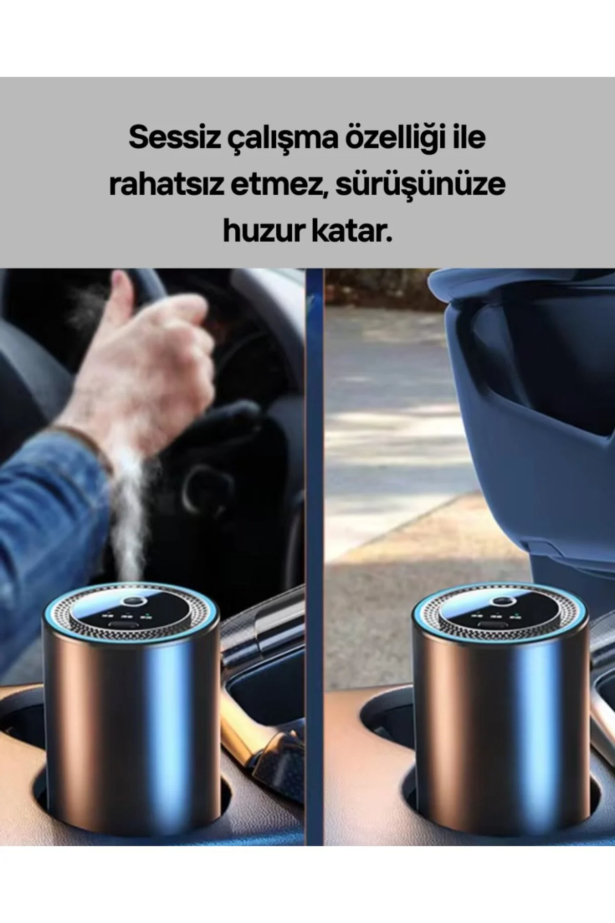 Nemlendirme ve Aromaterapi Özellikli Yıldız Işıklı Difüzör