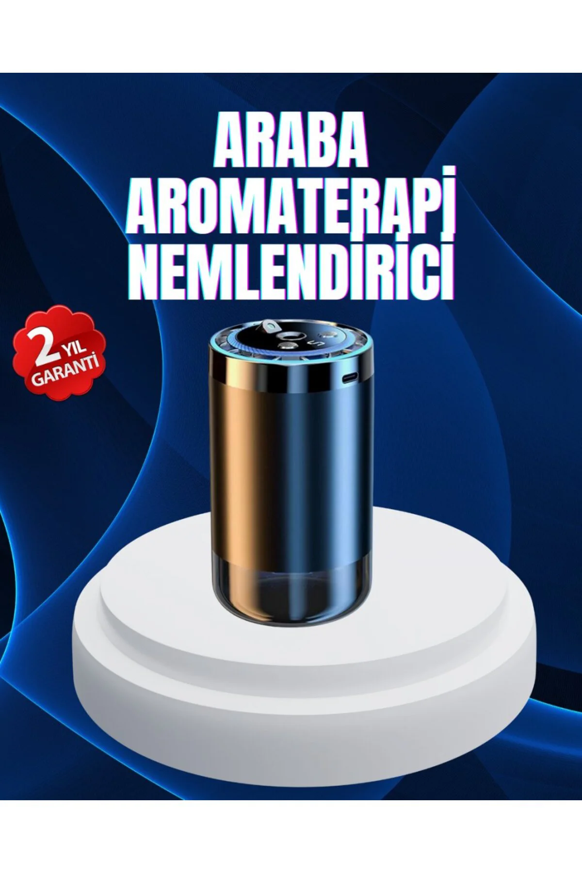 Nemlendirme ve Aromaterapi Özellikli Yıldız Işıklı Difüzör