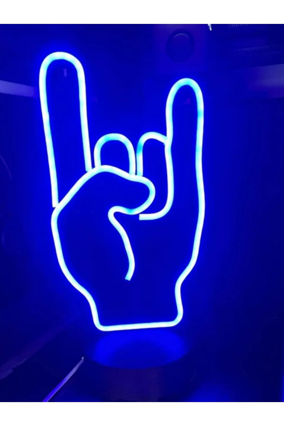 NEON IŞIKLI EL