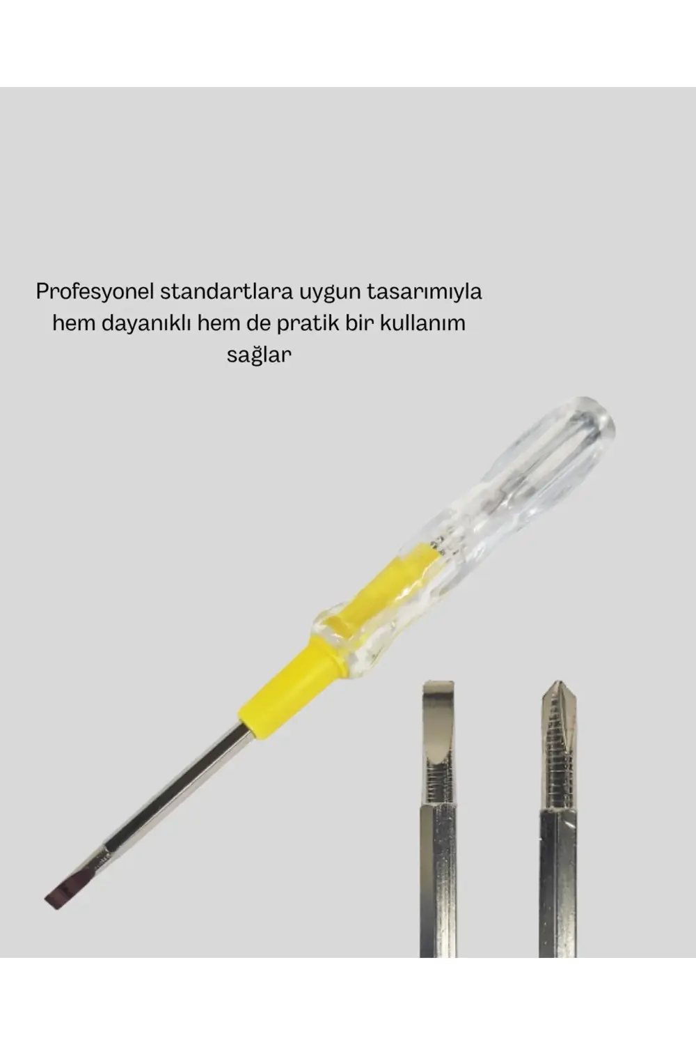 Neon Işıklı Elektrik Kontrol Kalemi