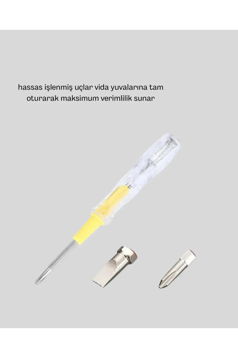 Neon Işıklı Elektrik Kontrol Kalemi