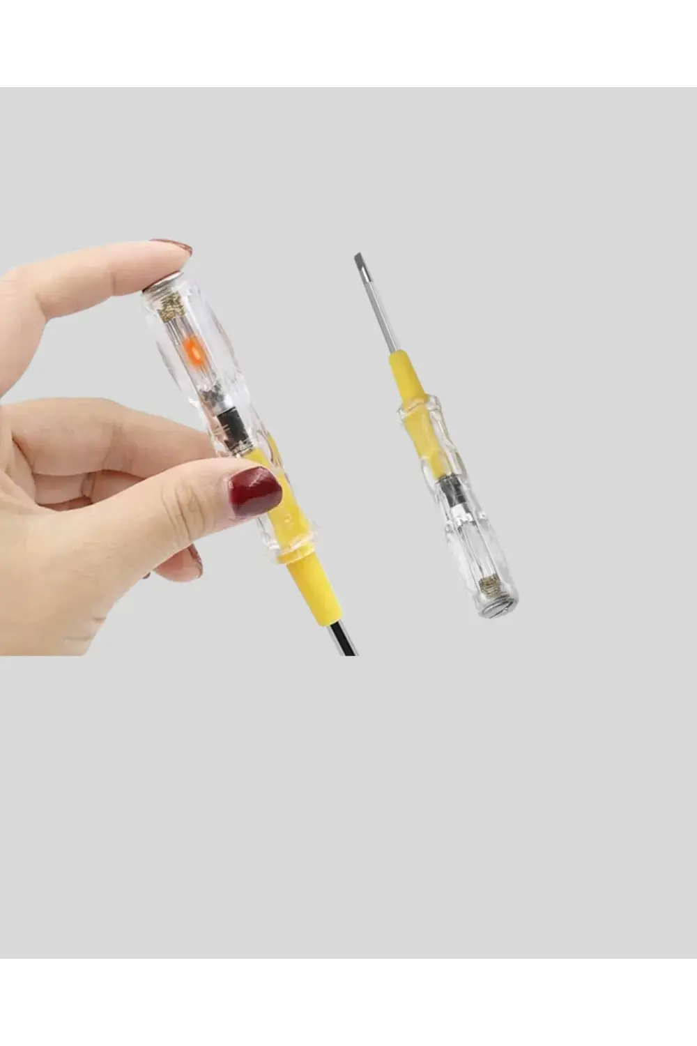 Neon Işıklı Elektrik Kontrol Kalemi