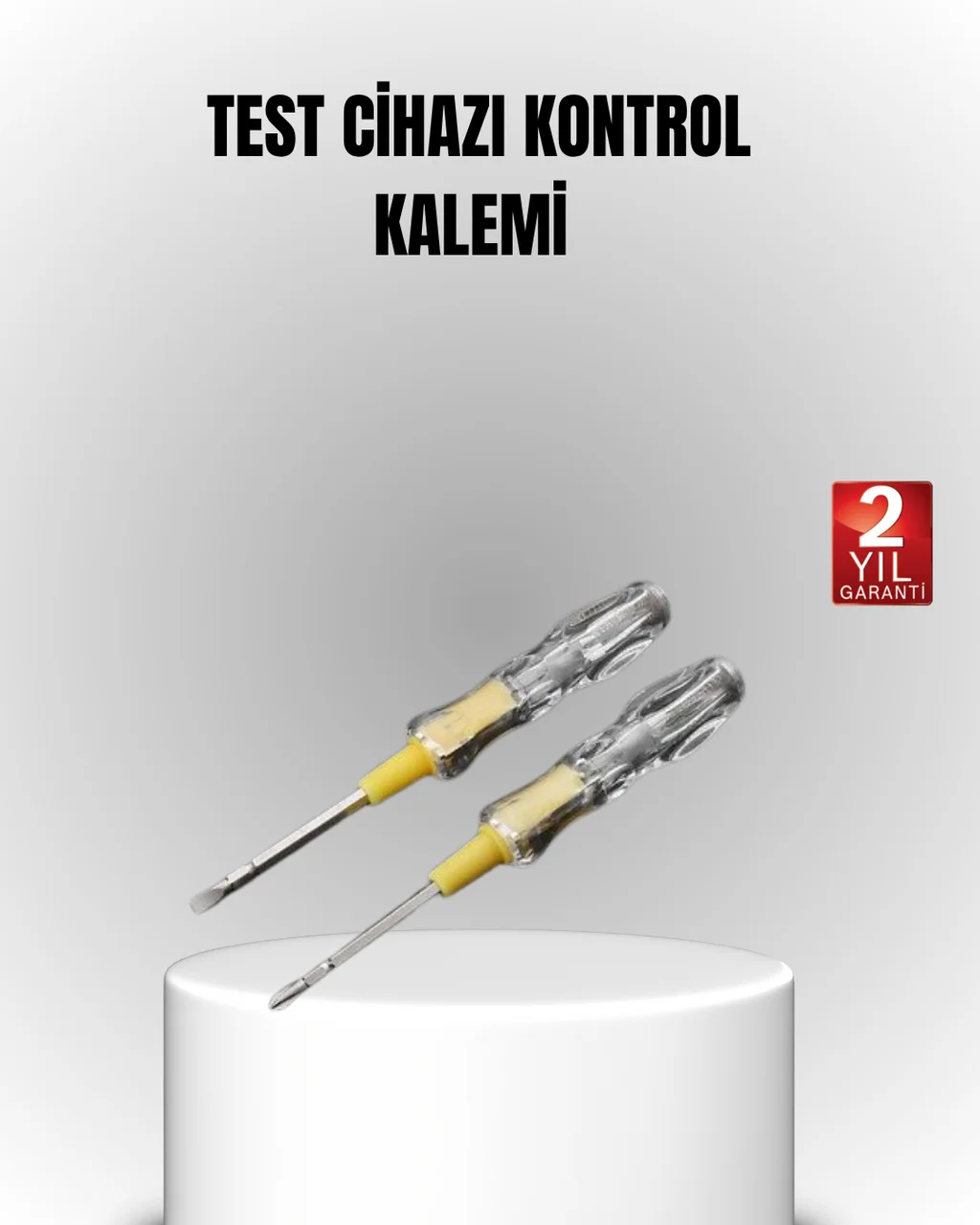 Neon Işıklı Elektrik Kontrol Kalemi - Lisinya