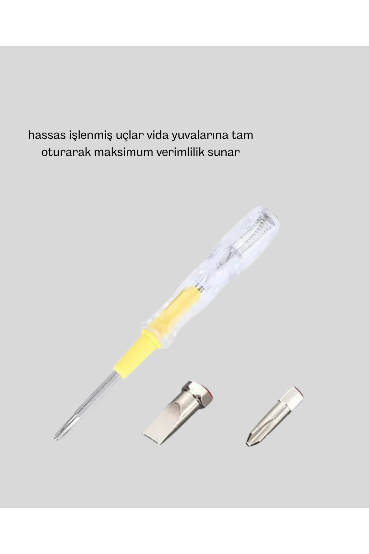 Neon Işıklı Elektrik Kontrol Kalemi