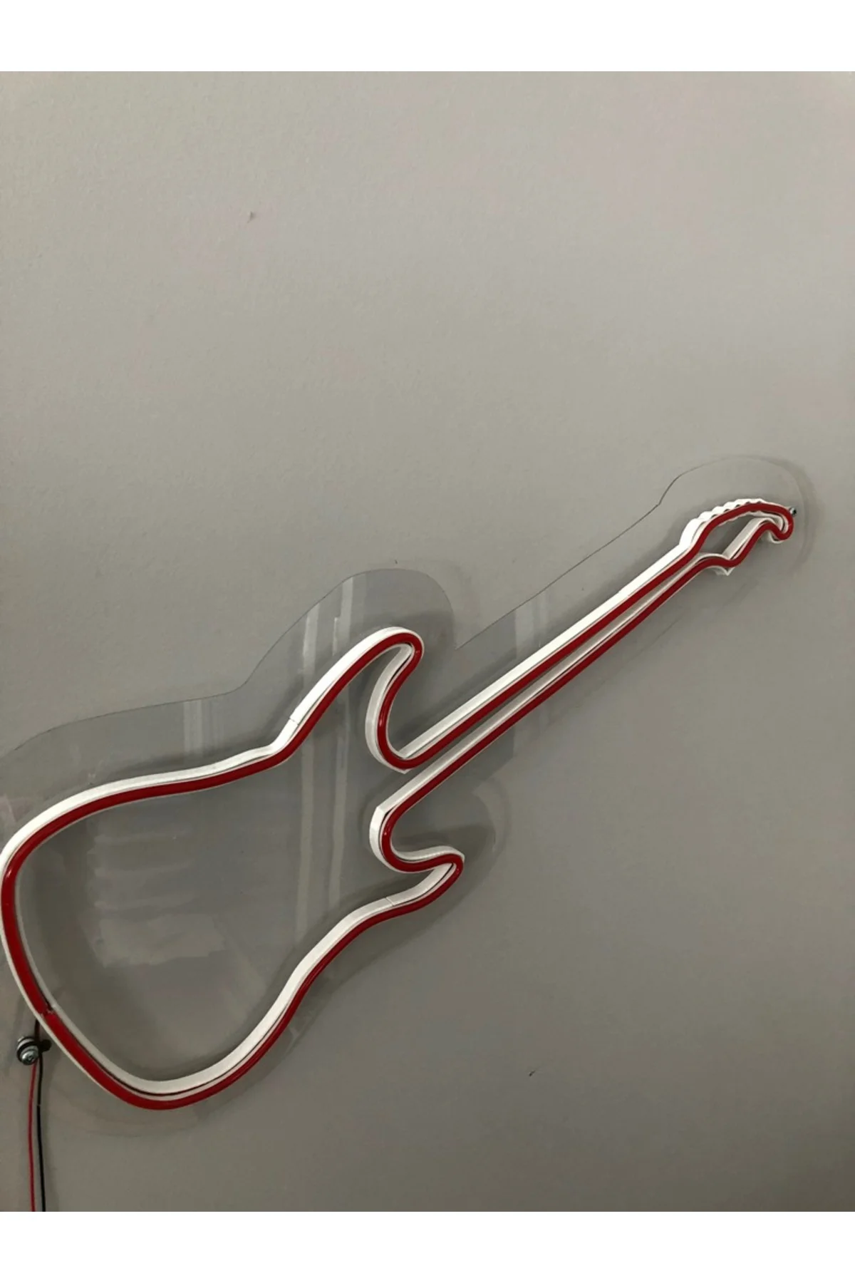 Neon Işıklı Gitar