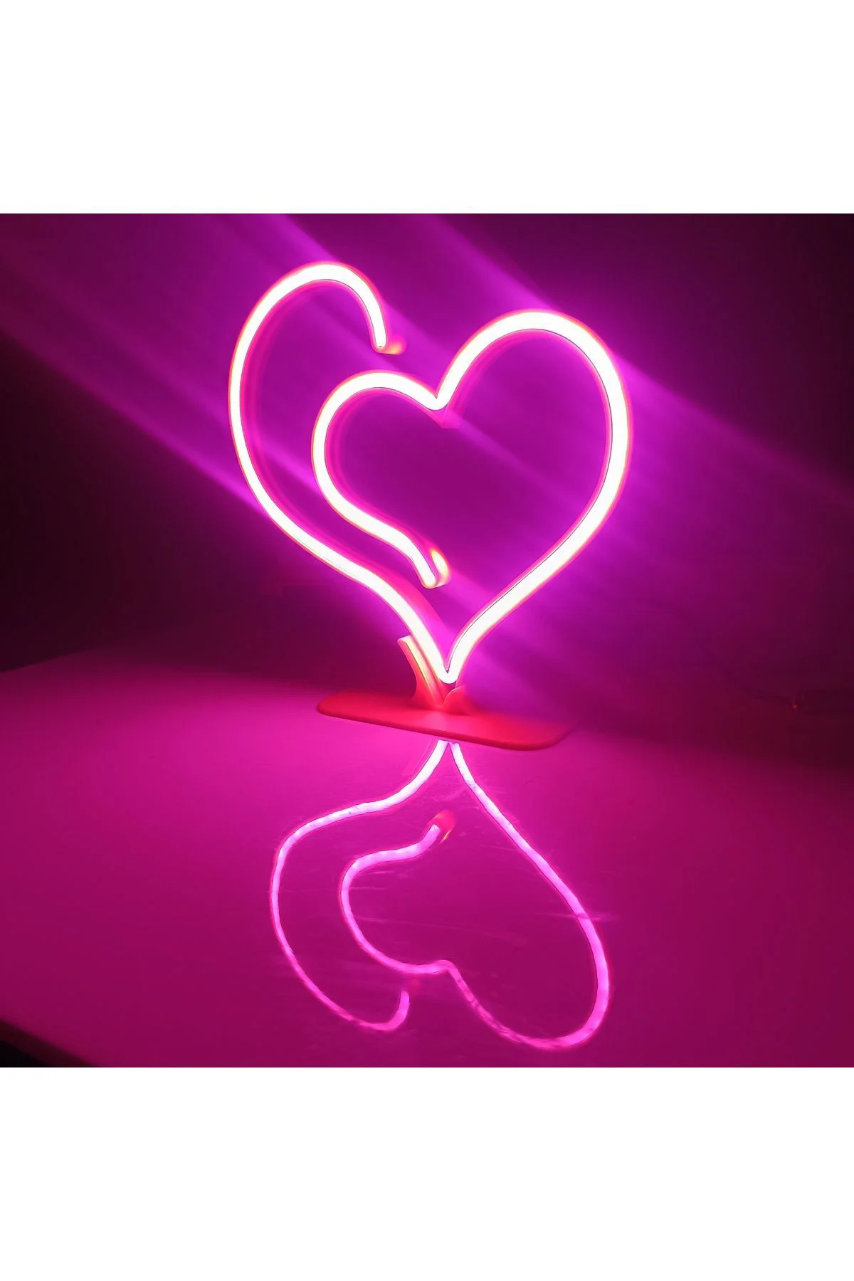 NEON IŞIKLI KALP