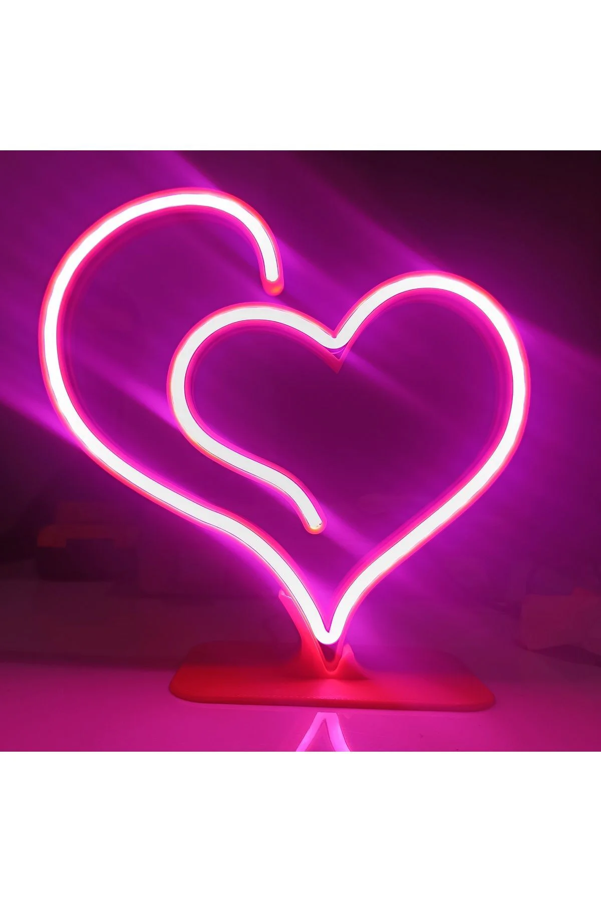 NEON IŞIKLI KALP