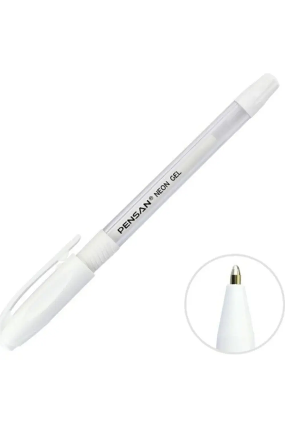 Neon Jel 1.0 Kalem 2'li Beyaz