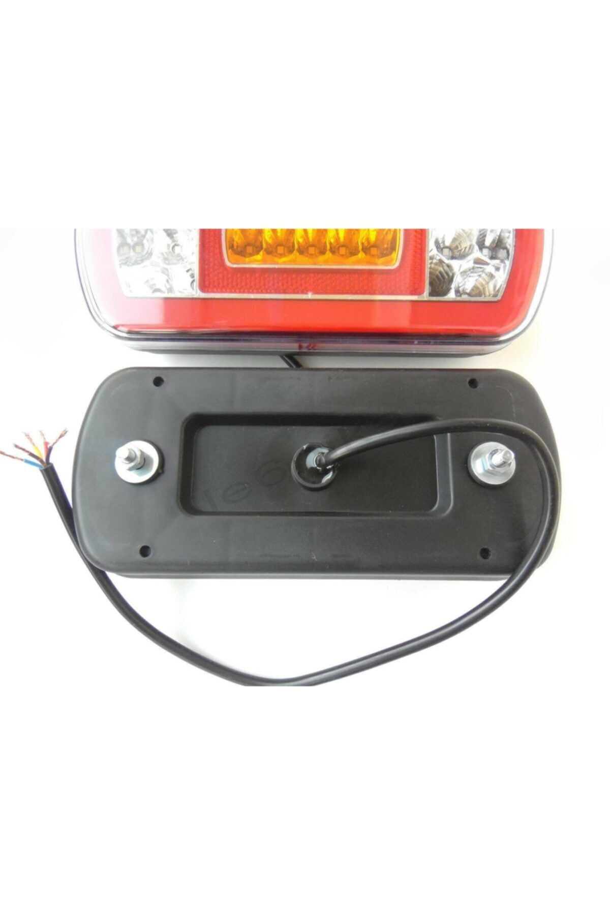Neon Led Arka Stop Lambası Takımı Sağ Sol 12 Volt Üniversal