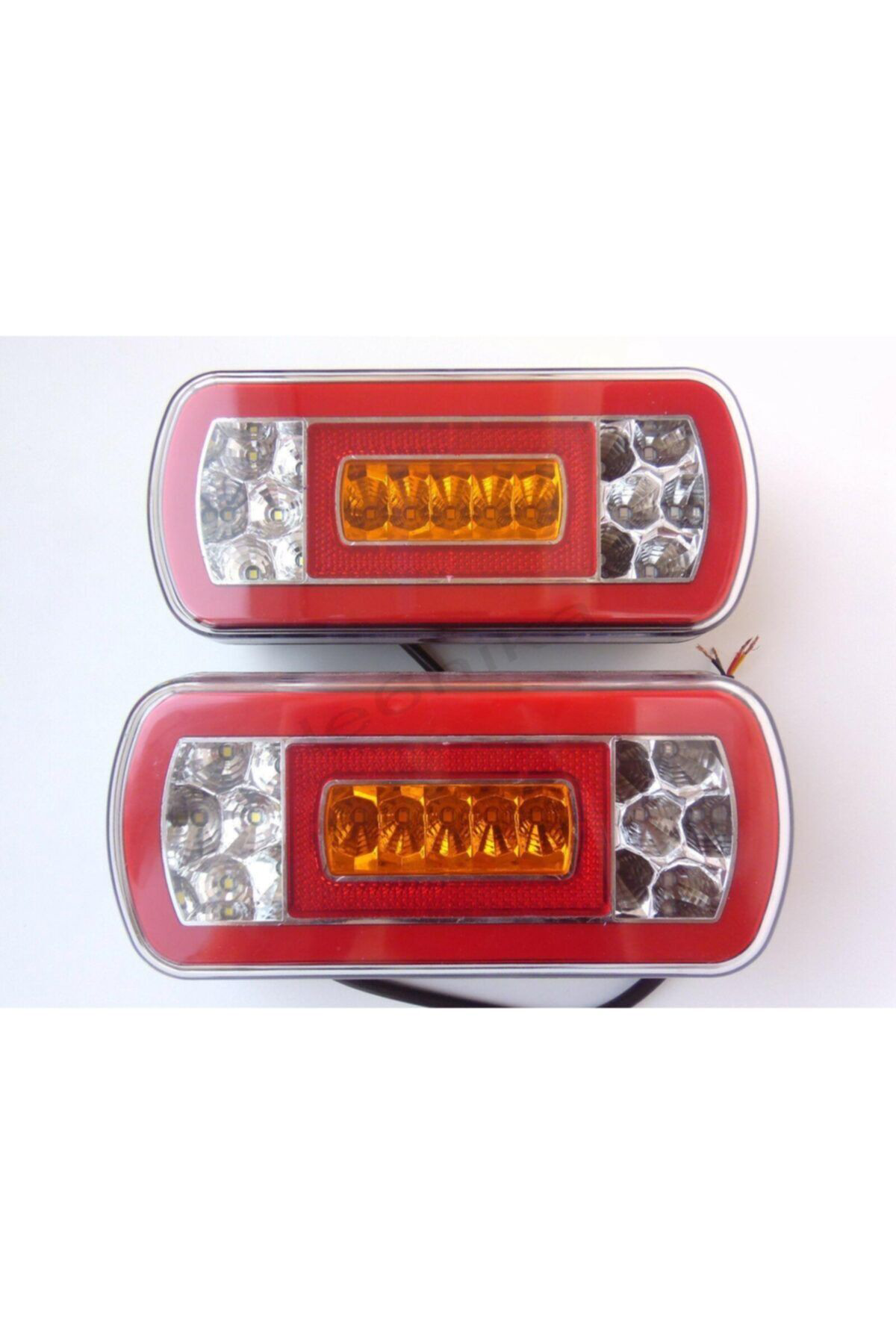Neon Led Arka Stop Lambası Takımı Sağ Sol 12 Volt Üniversal