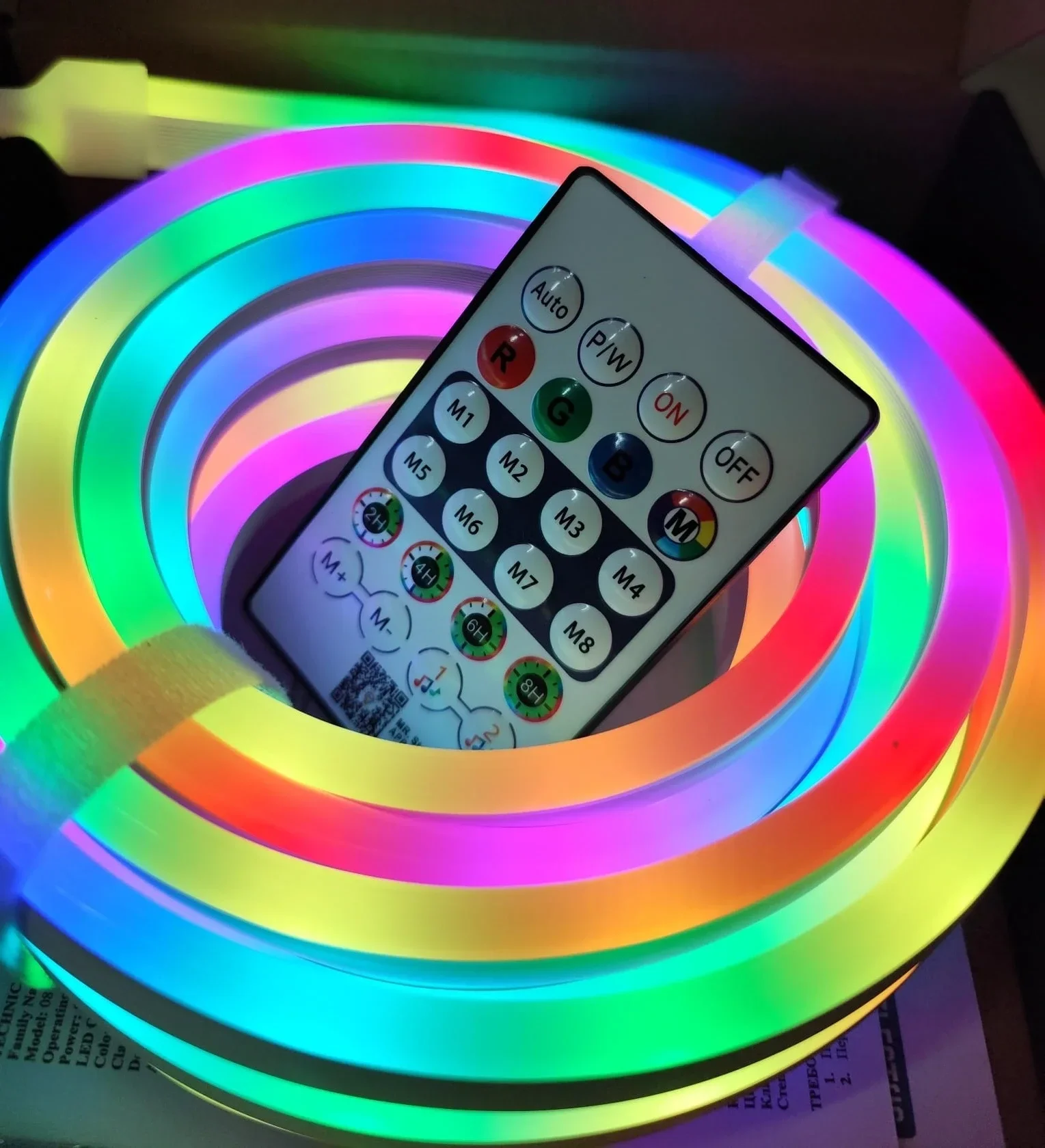 Neon Led Esnek Aydınlatma - Rgb Magıc Smart - 5 Metre Paket Ip67 - Uzaktan Kumanda + Uygulama Bx40 Neon Led Esnek Aydınlatma - Rgb Magıc Smart - 5 Metre Paket Ip67 - Uzaktan Kumanda + Uygulama Bx40