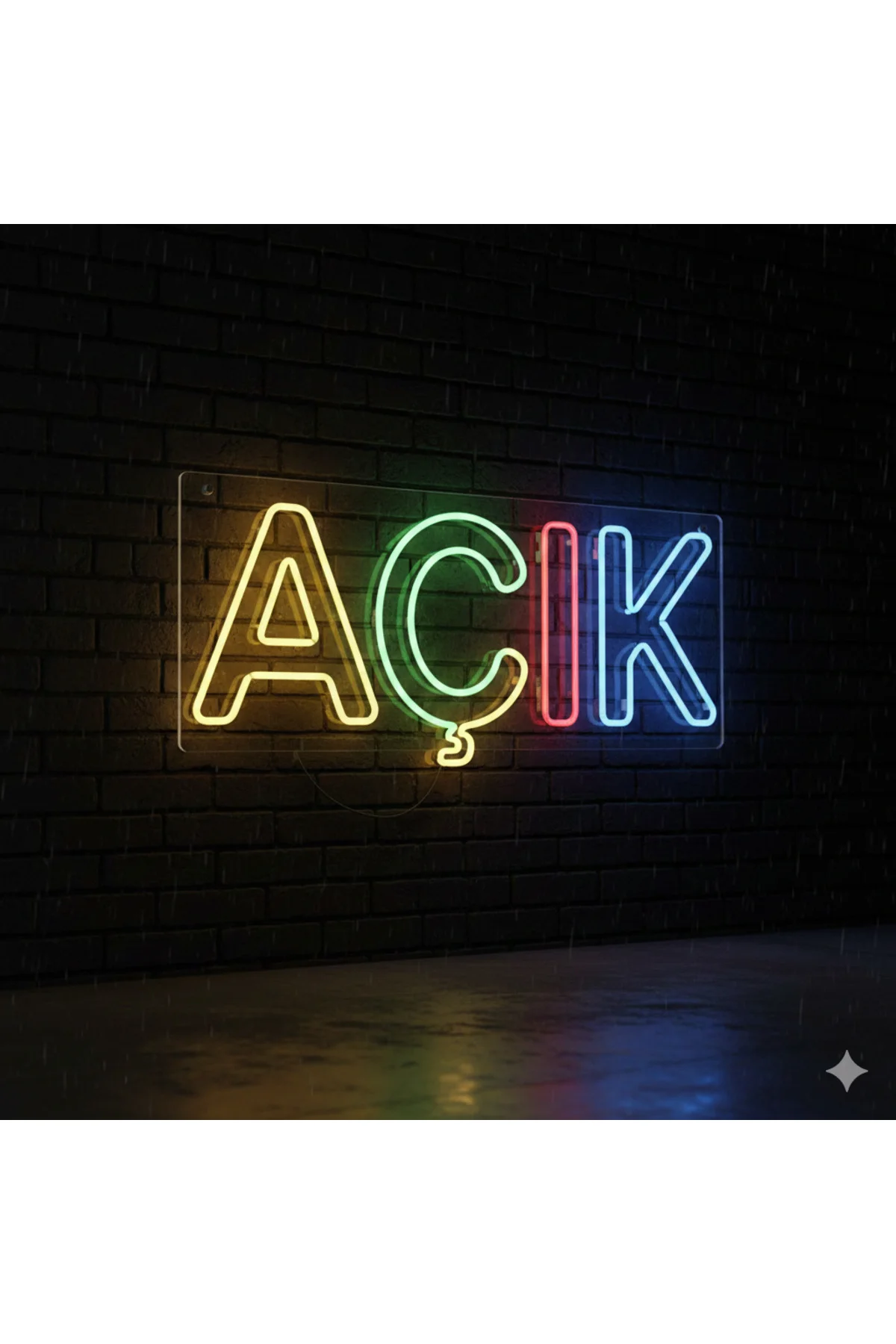 NEON LED IŞIKLI AÇIK