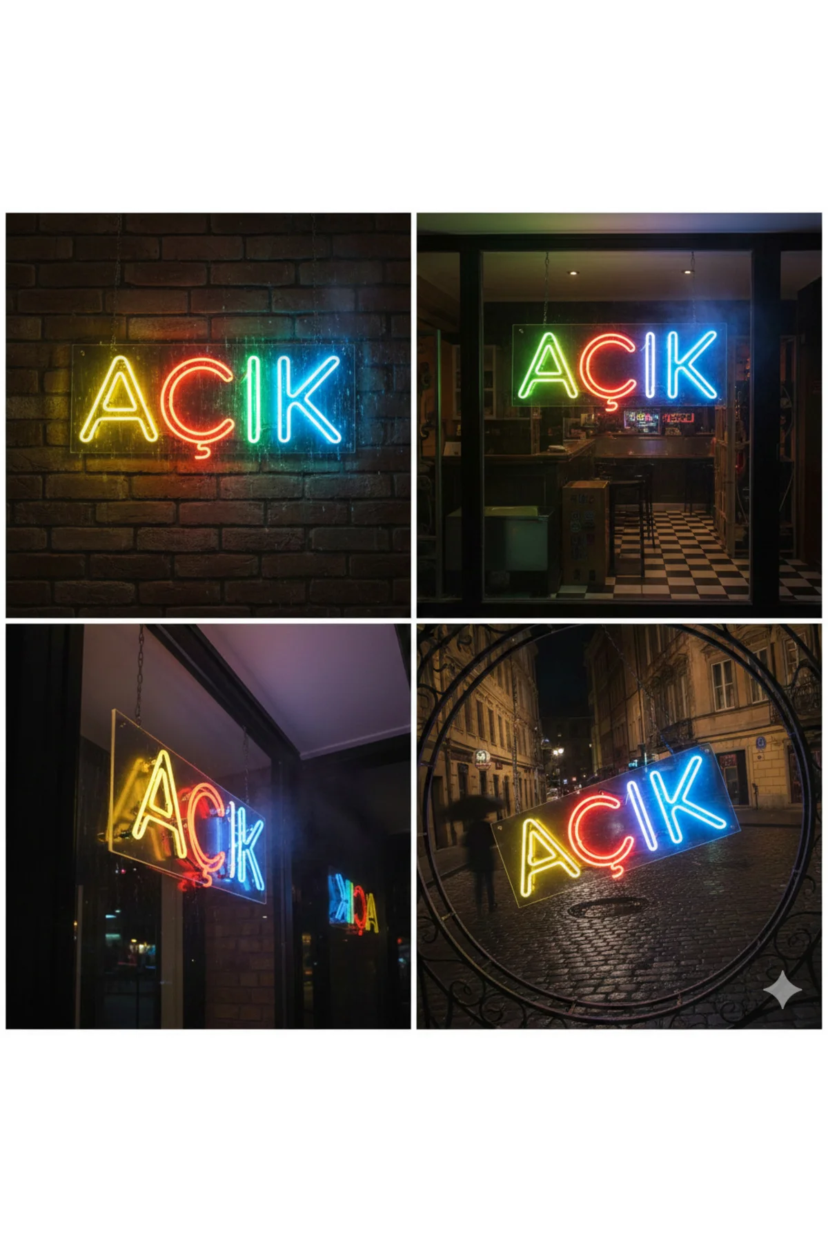 NEON LED IŞIKLI AÇIK