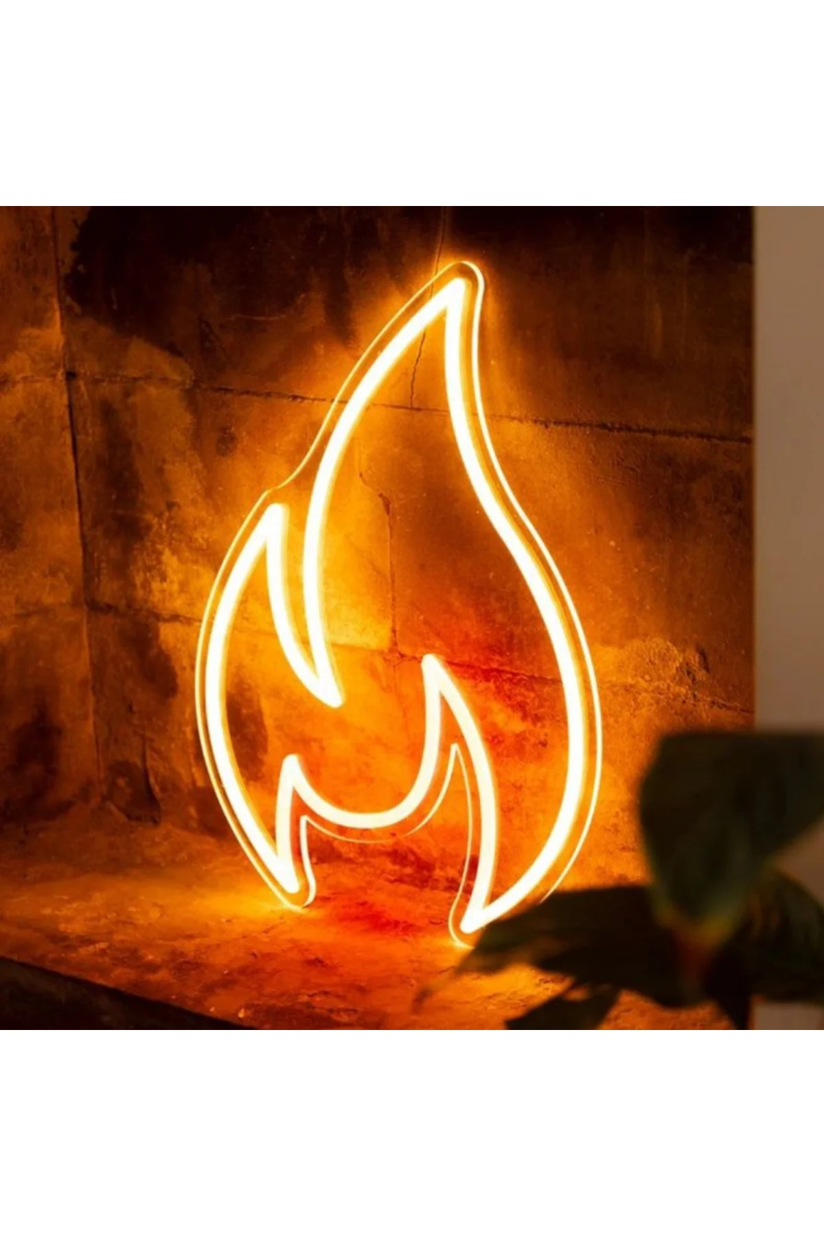 NEON LED IŞIKLI ALEV