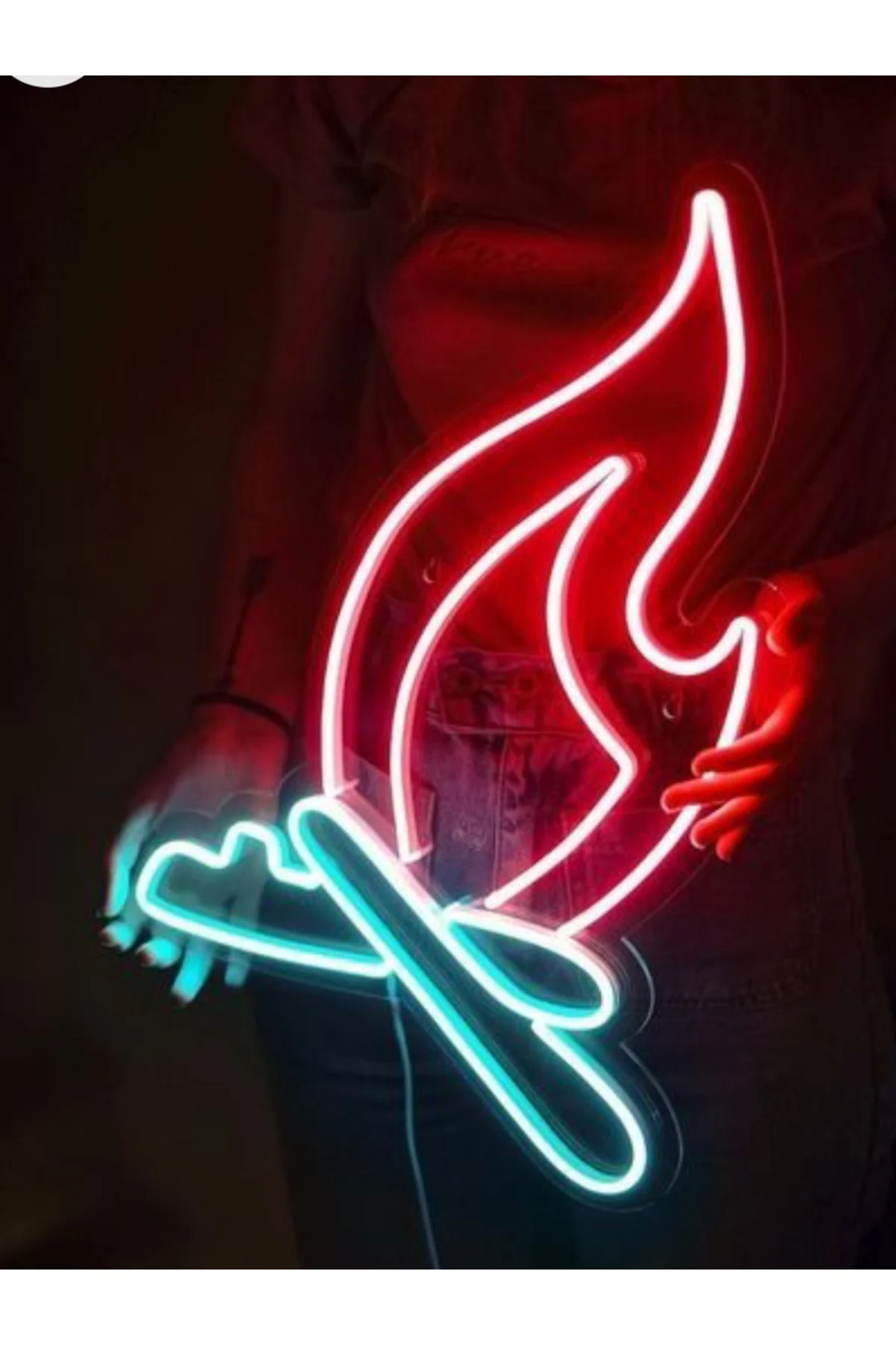NEON LED IŞIKLI ALEV