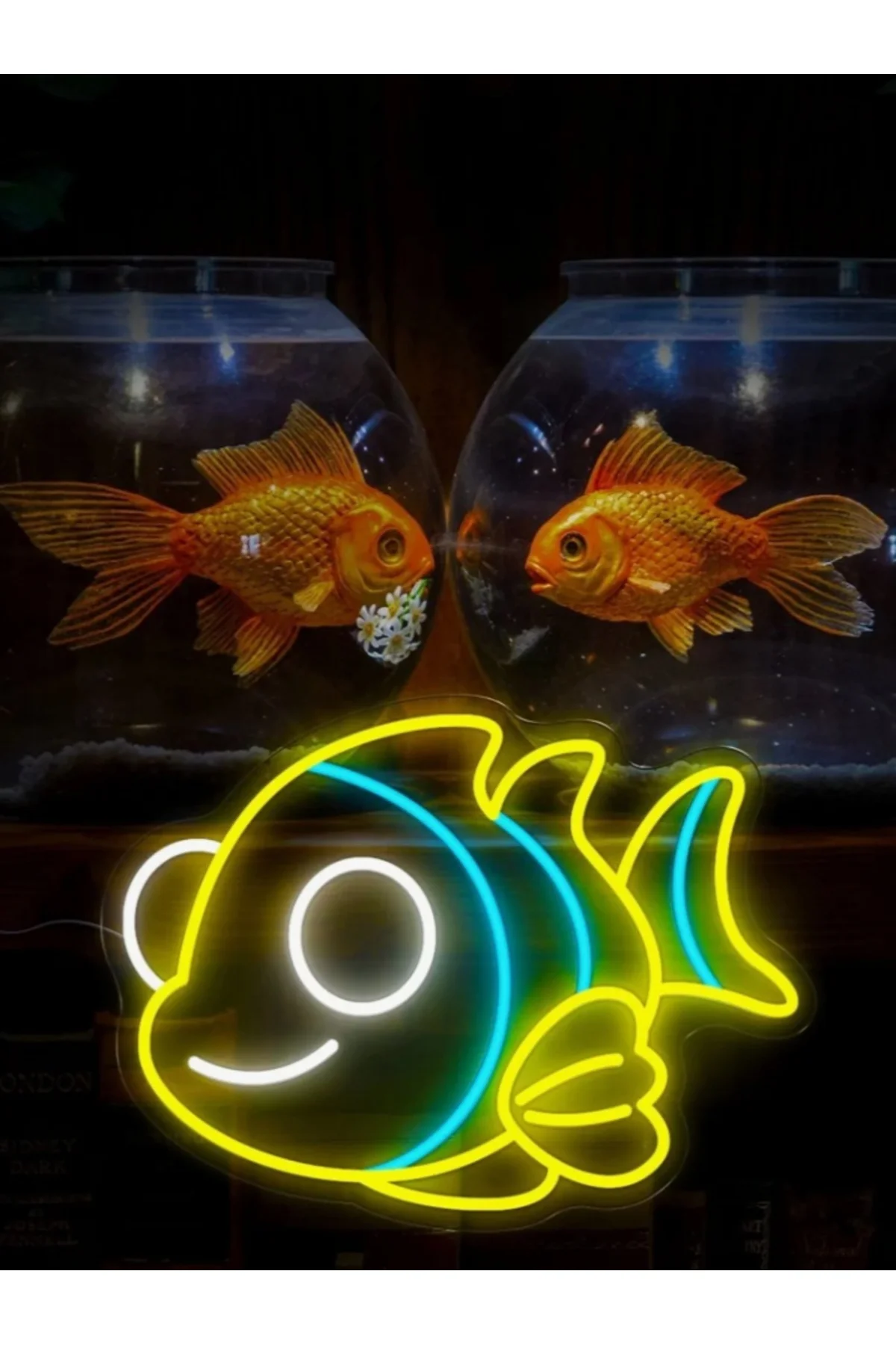 NEON LED IŞIKLI BALIK