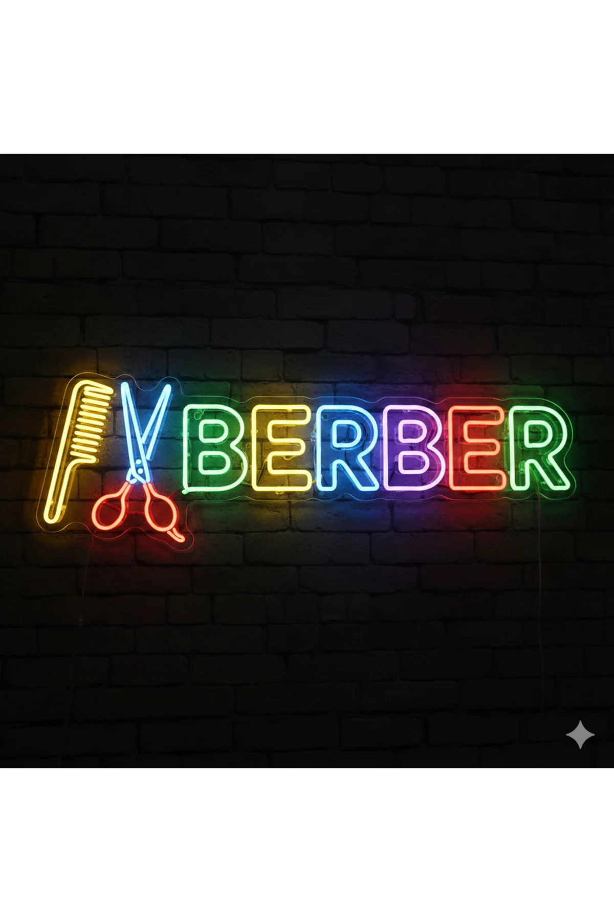 NEON LED IŞIKLI BERBER