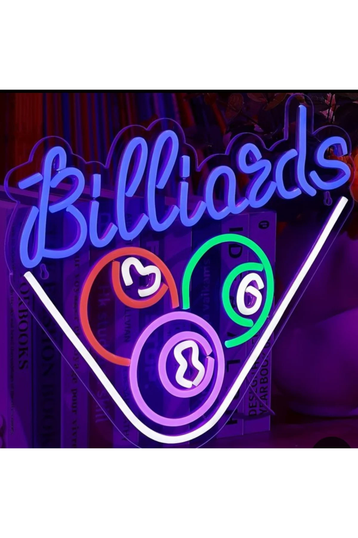 NEON LED IŞIKLI BİLARDO