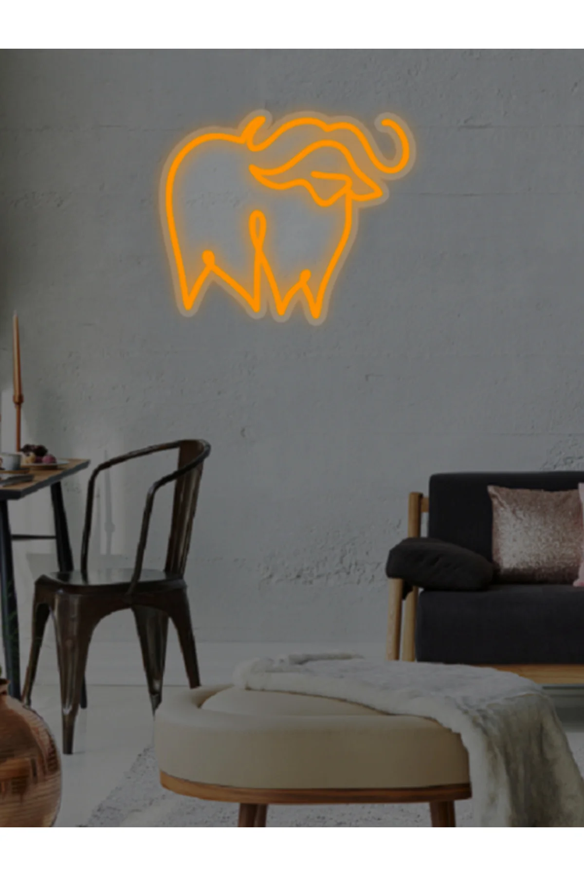 NEON LED IŞIKLI BUFALO