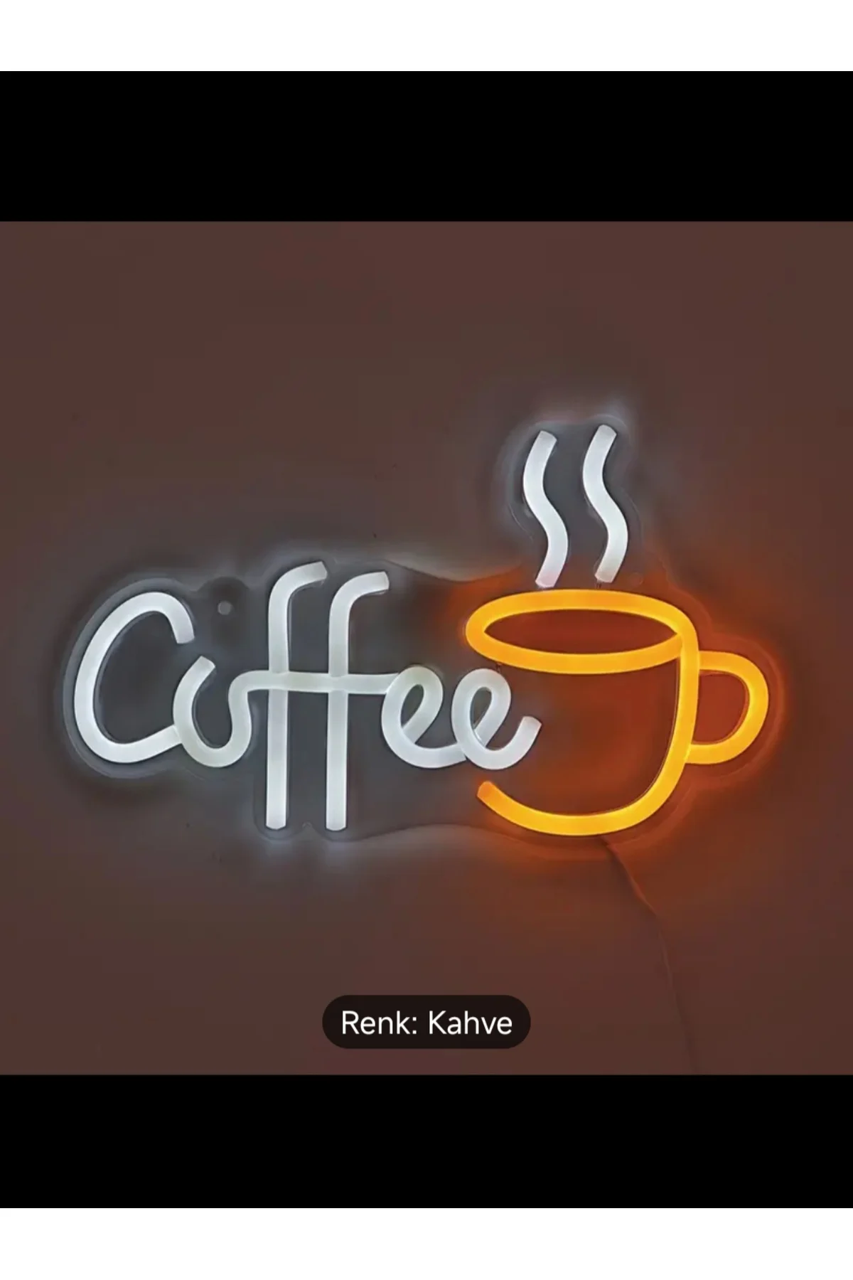 NEON LED IŞIKLI CAFE COFFOE RESTORAN