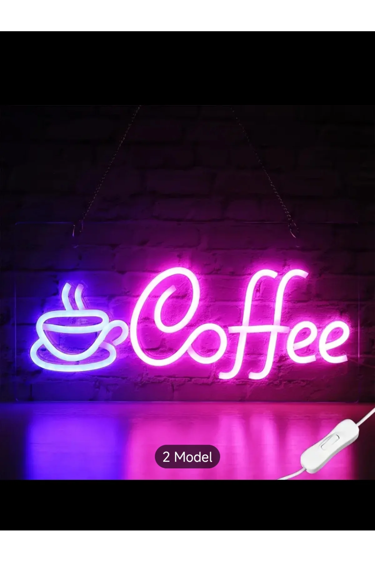 NEON LED IŞIKLI CAFE COFFOE