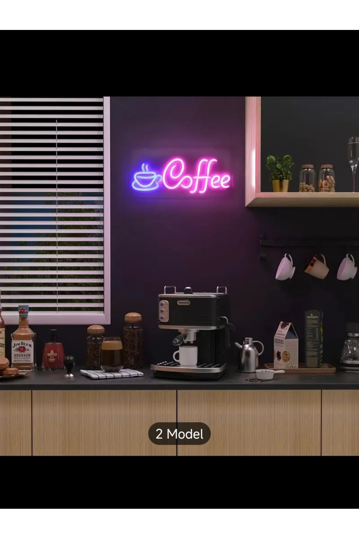 NEON LED IŞIKLI CAFE COFFOE
