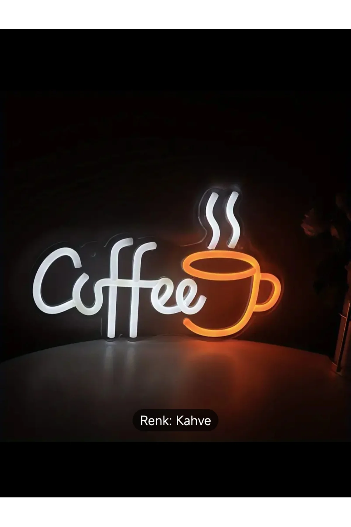 NEON LED IŞIKLI CAFE COFFOE RESTORAN