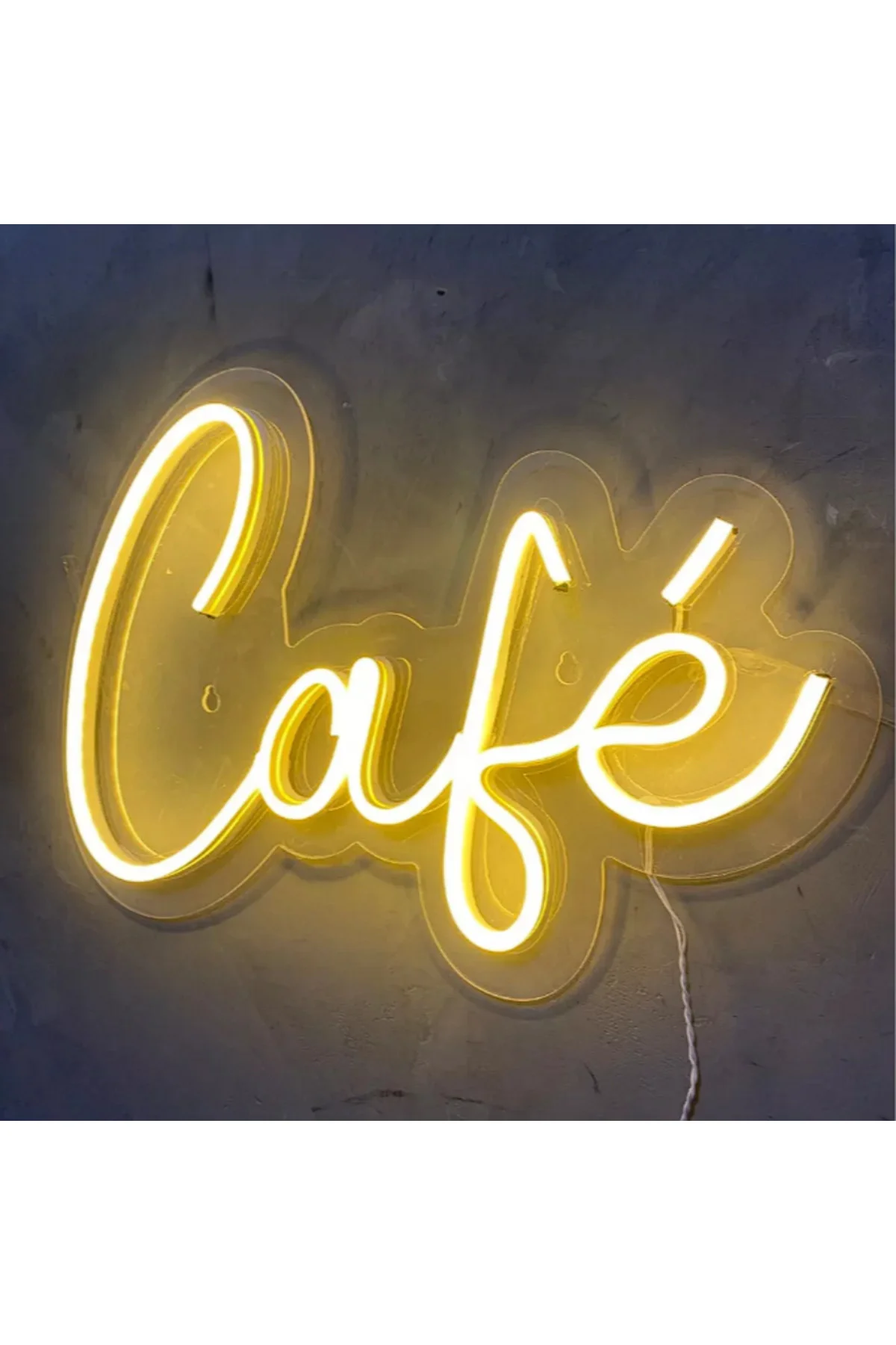NEON LED IŞIKLI CAFE