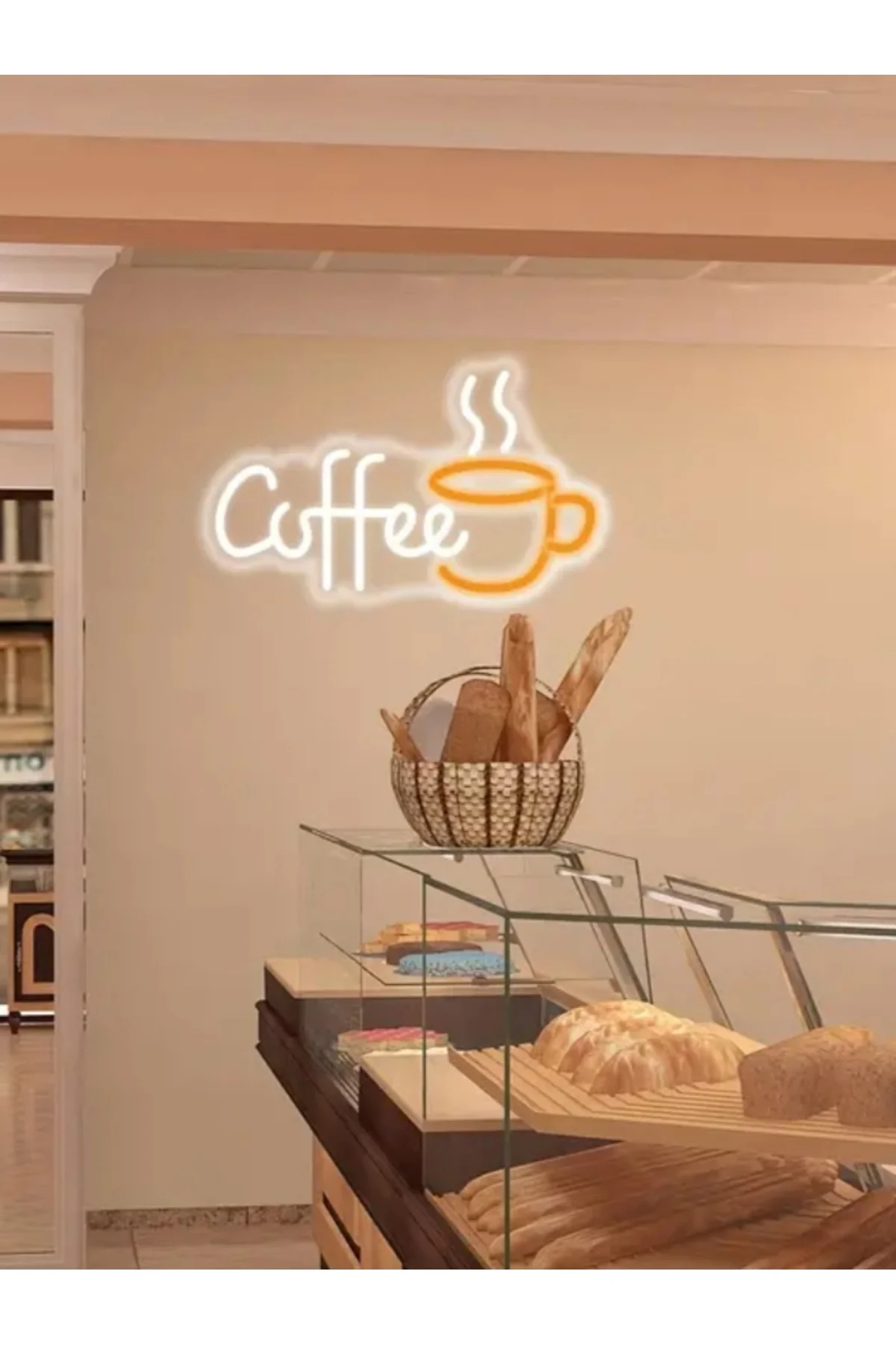 NEON LED IŞIKLI CAFE COFFOE RESTORAN
