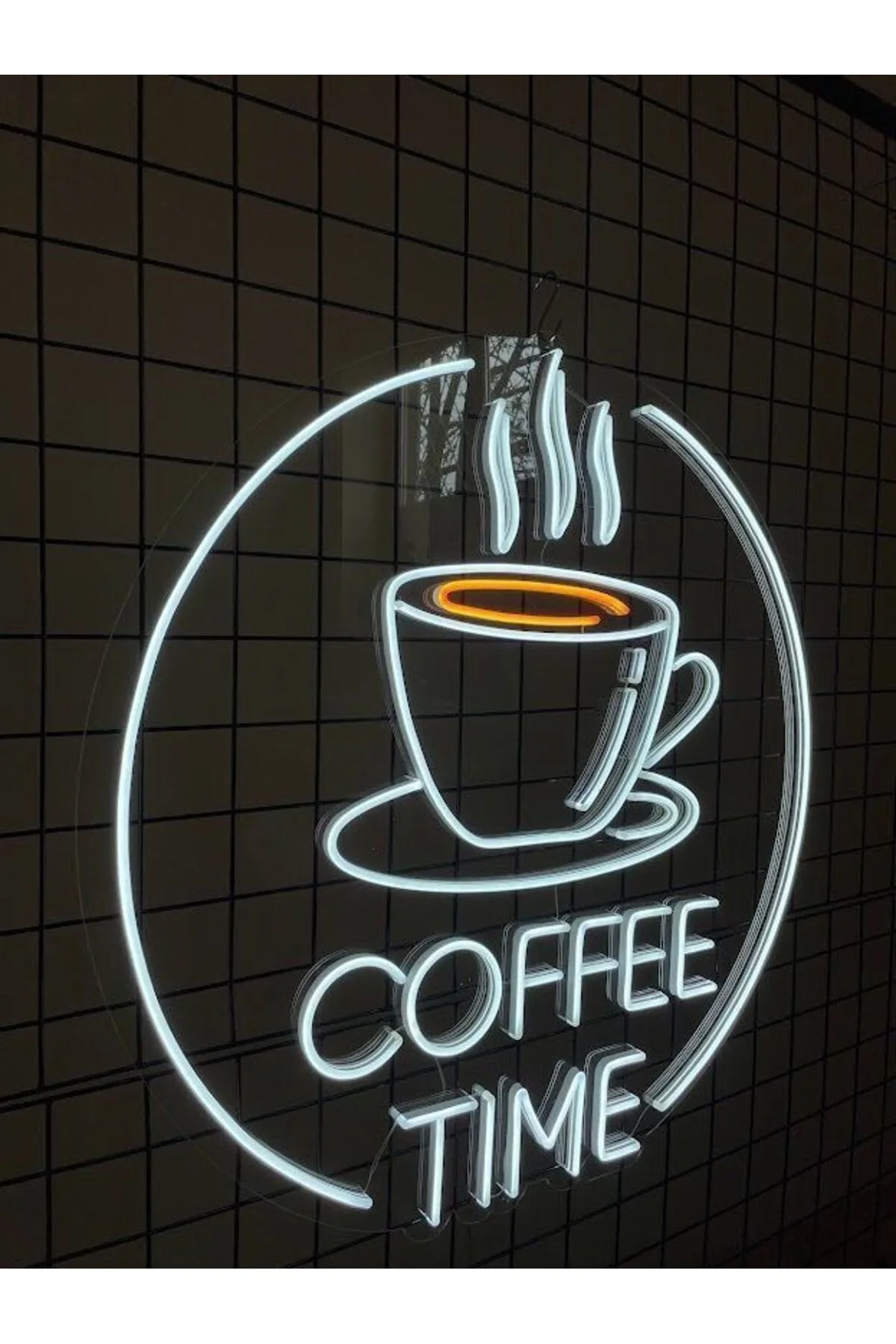 NEON LED IŞIKLI CAFE COFFOE KAHVE ZAMANI