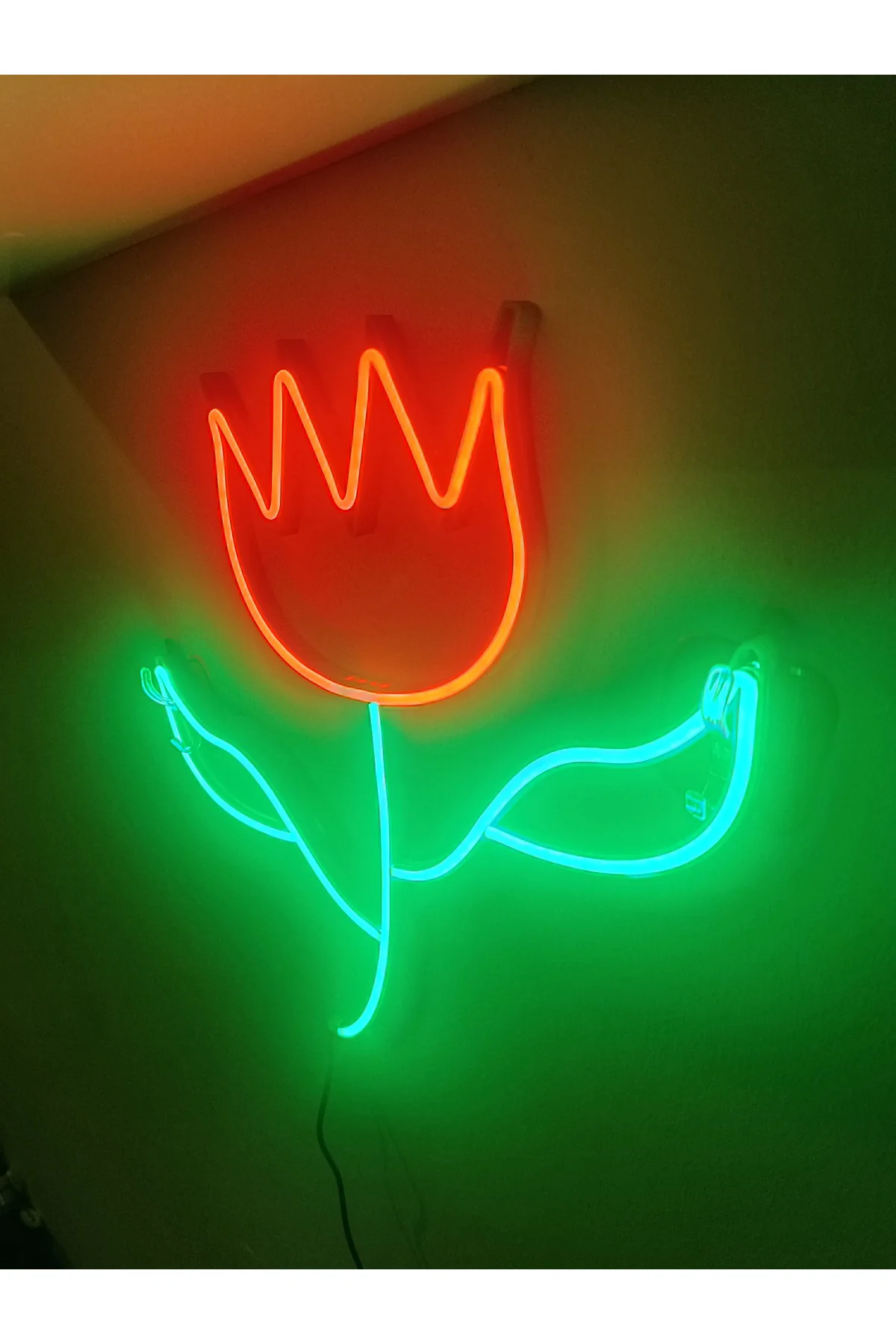 NEON LED IŞIKLI ÇİCEK