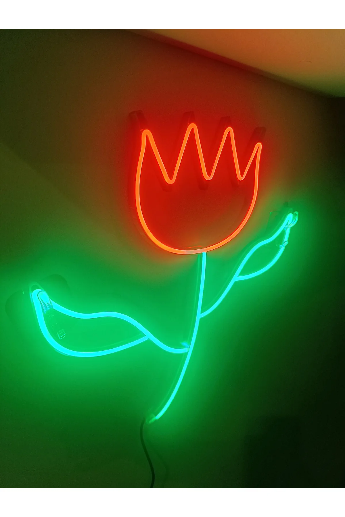 NEON LED IŞIKLI ÇİCEK