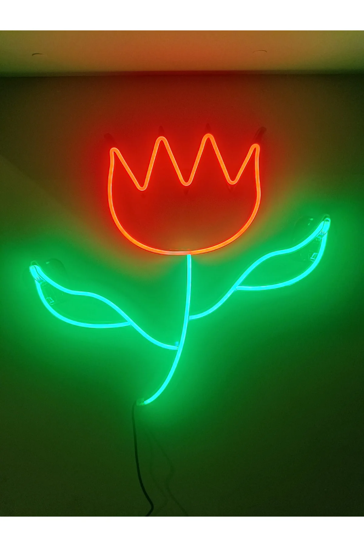 NEON LED IŞIKLI ÇİCEK