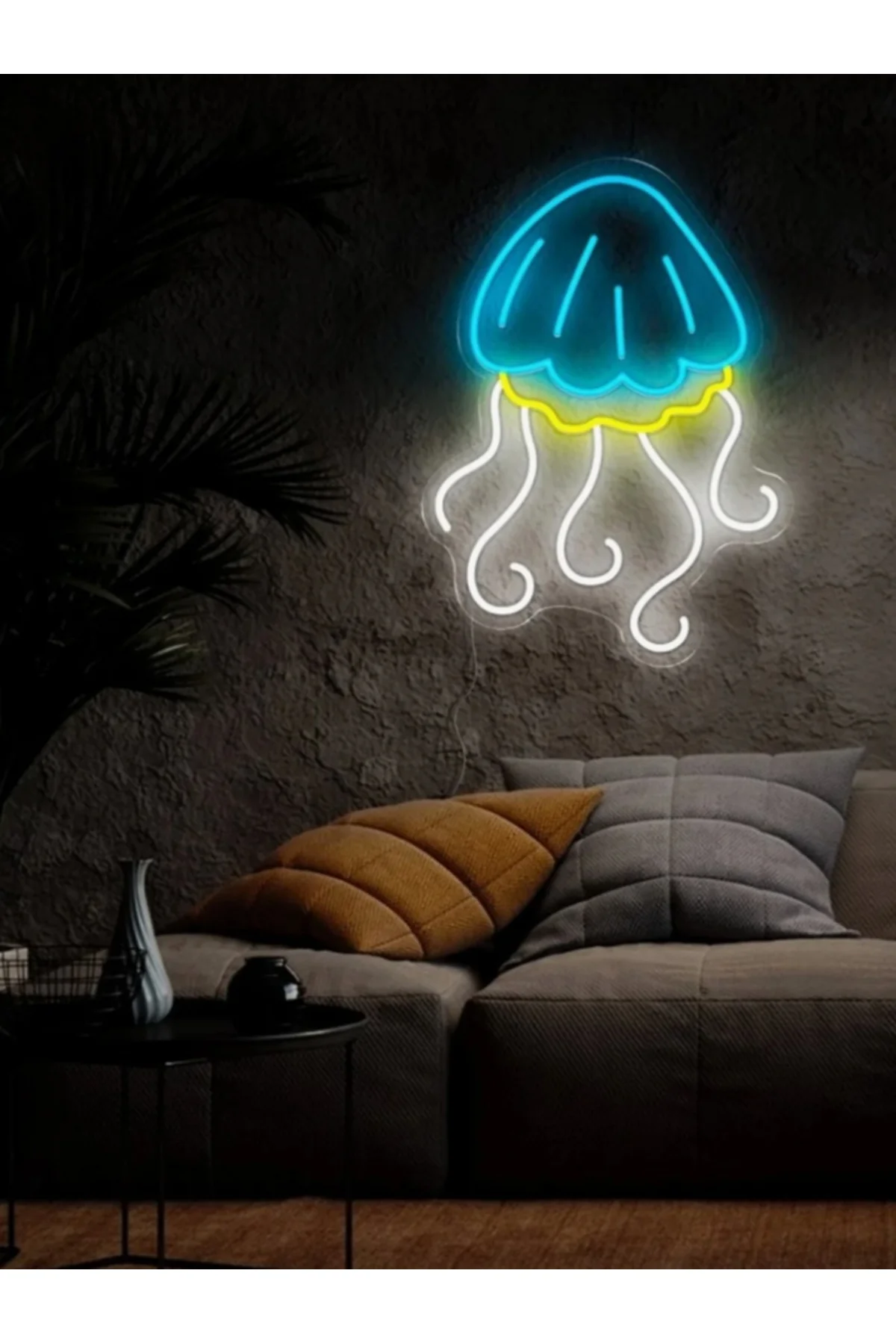 NEON LED IŞIKLI DENİZ ANASI