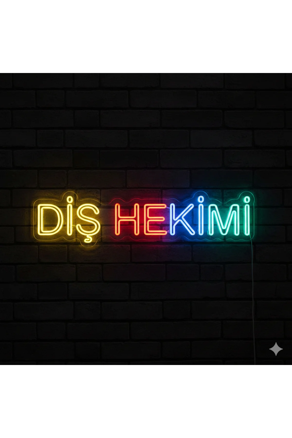 NEON LED IŞIKLI DİŞ HEKİMİ