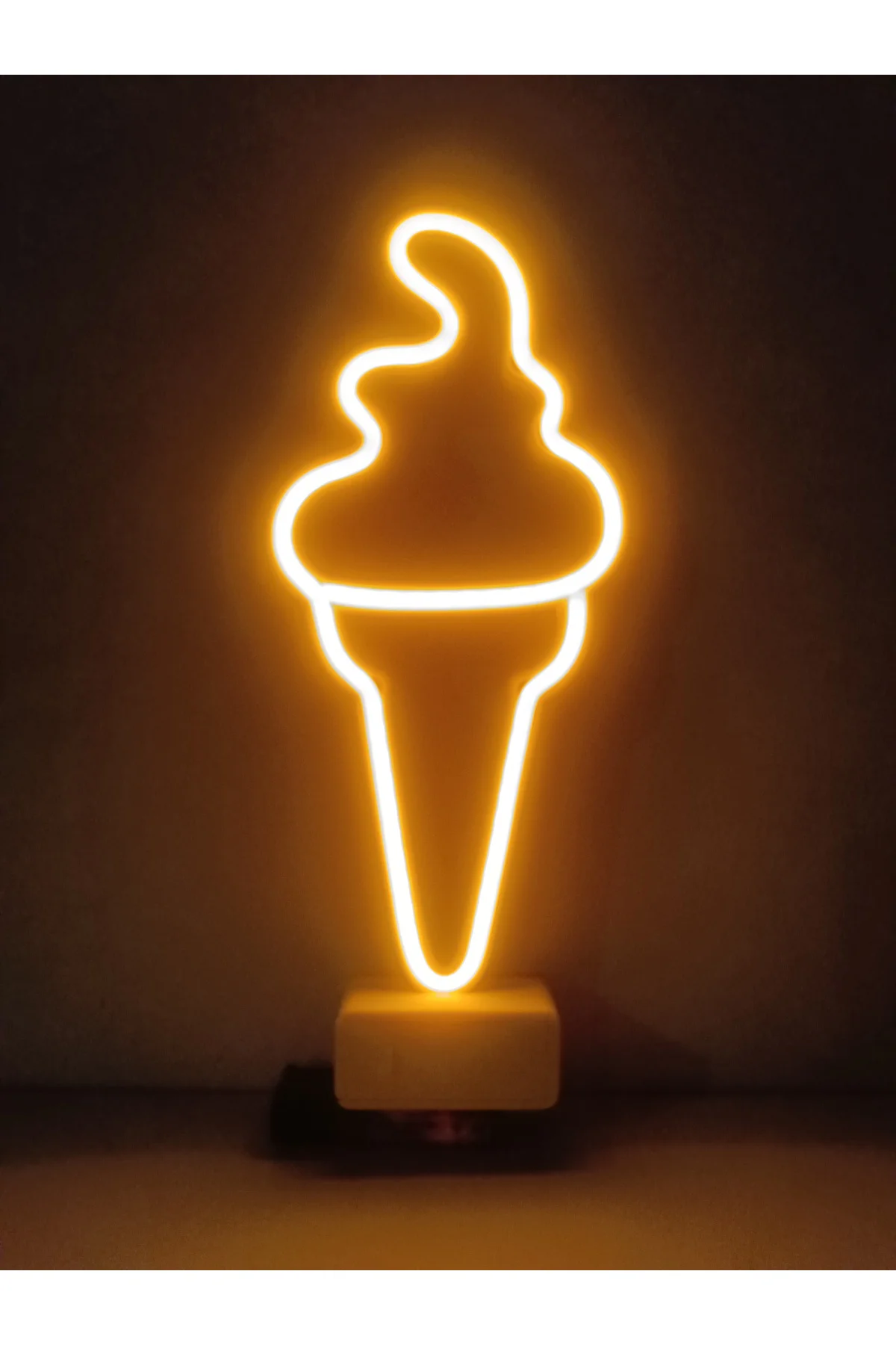 NEON LED IŞIKLI DONDURMA CAFE RESTORAN FAST FOOD