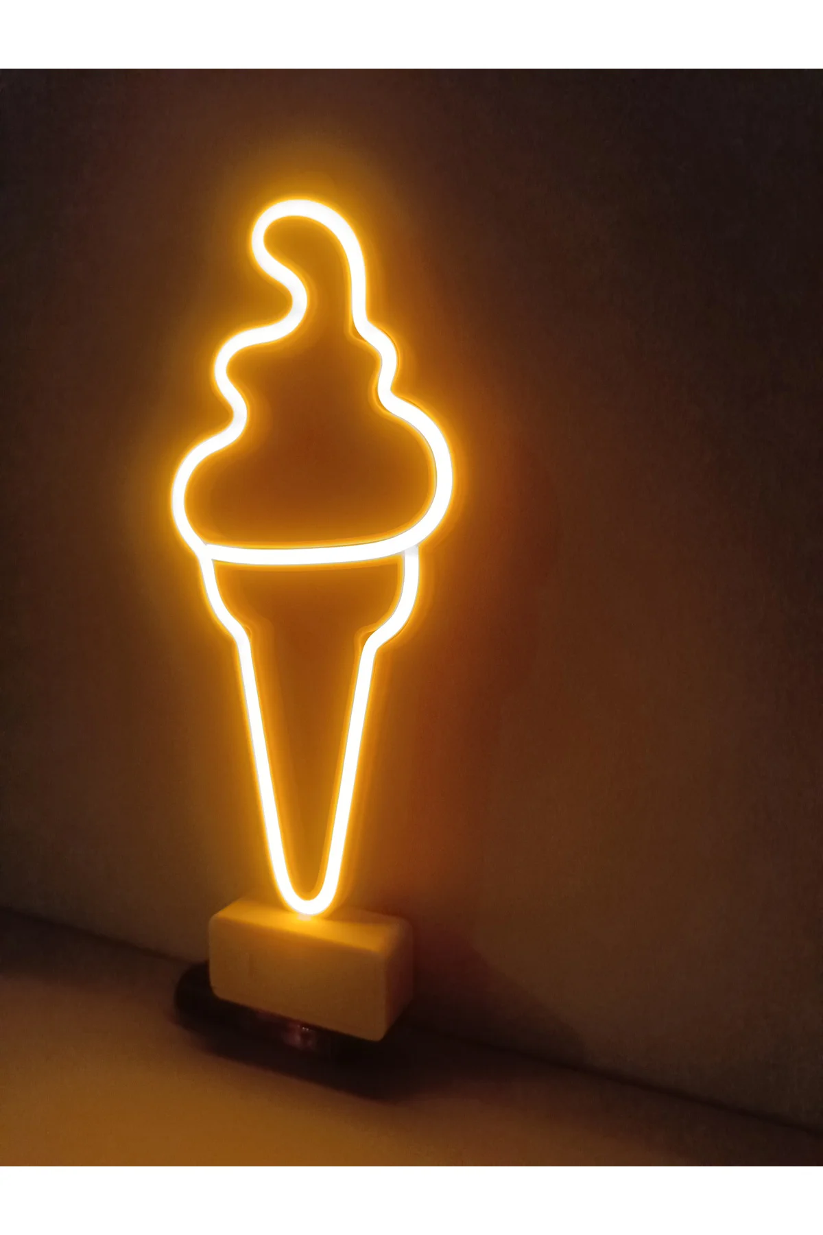 NEON LED IŞIKLI DONDURMA CAFE RESTORAN FAST FOOD