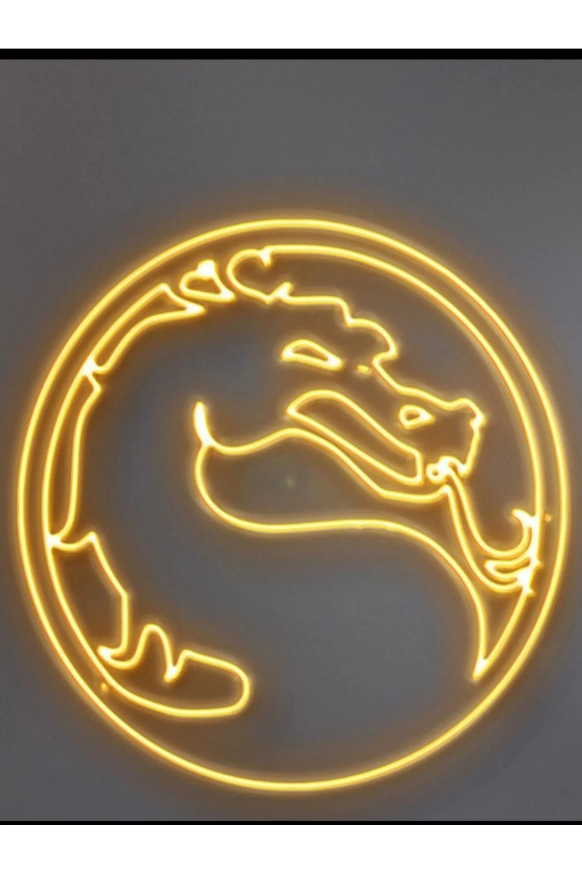 NEON LED IŞIKLI DRAGON EJDERHA
