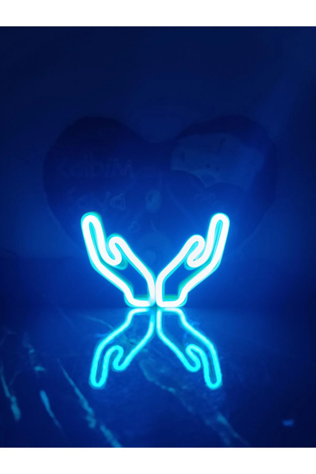 NEON LED IŞIKLI DUA ELLER
