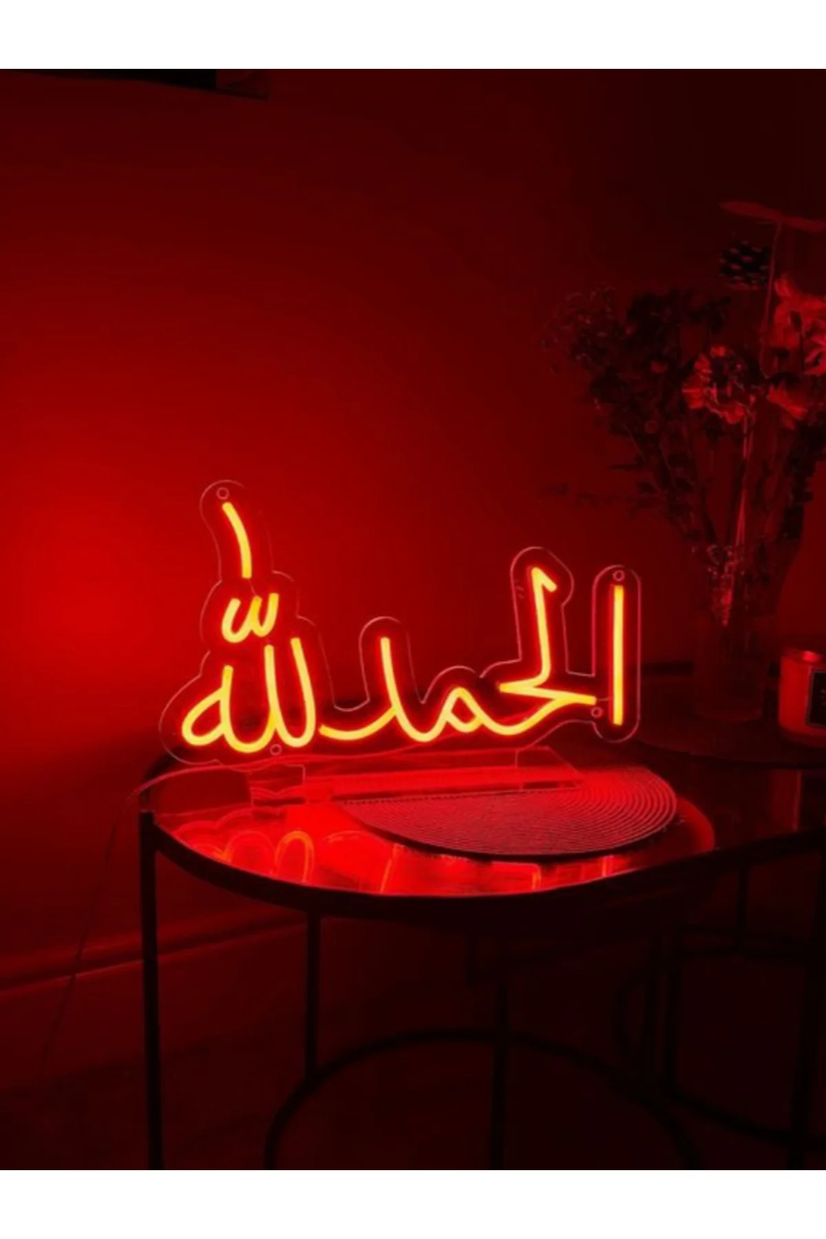 NEON LED IŞIKLI ELHAMDÜLİLLAH