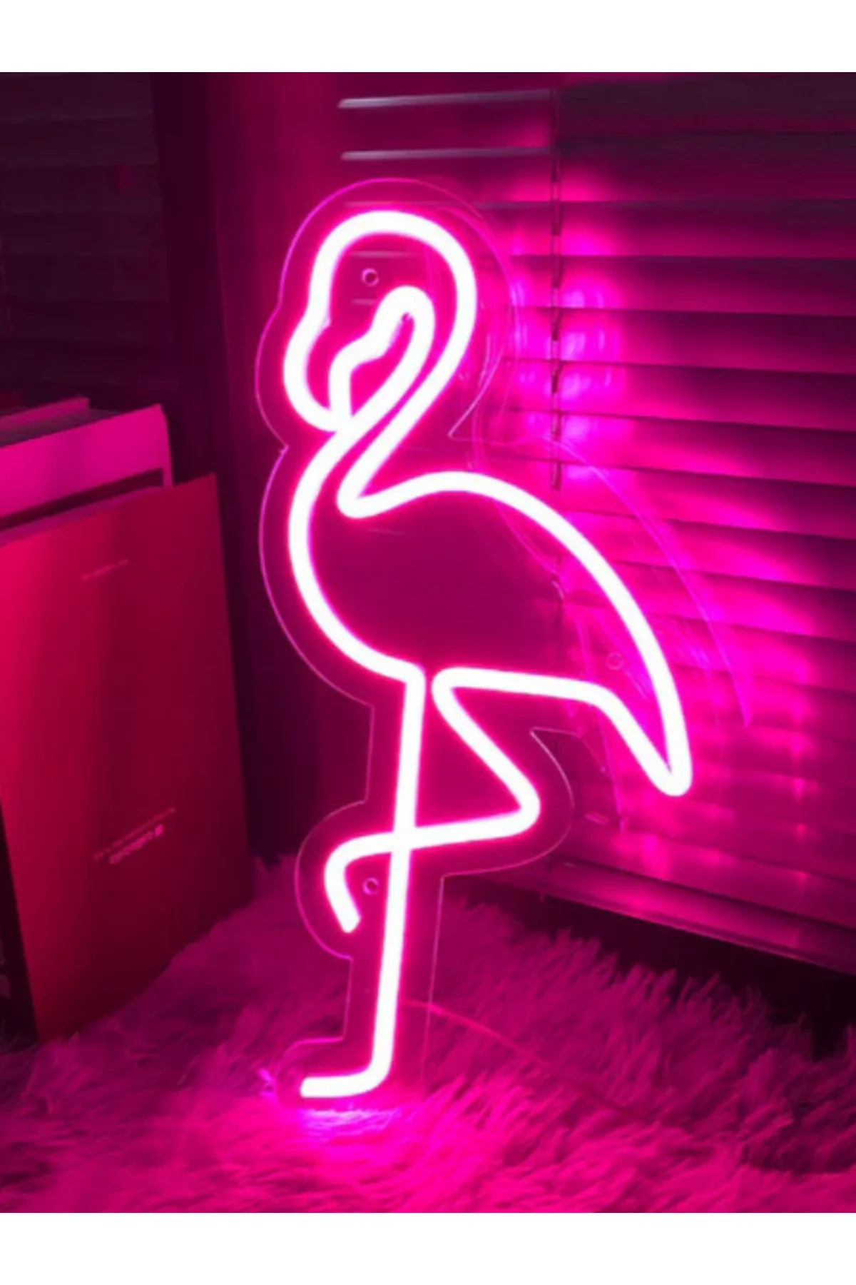 NEON LED IŞIKLI FİLAMİNGO