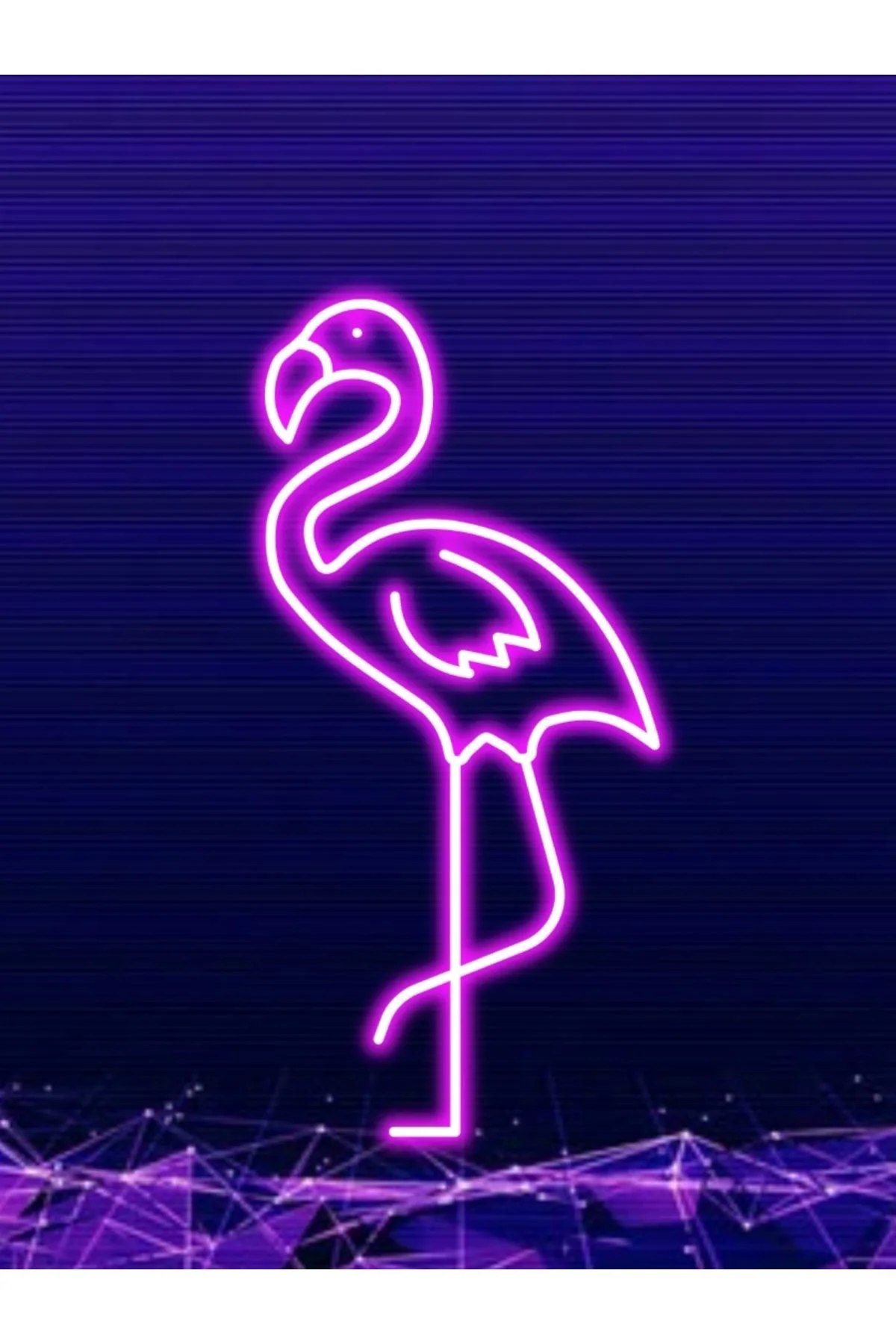 NEON LED IŞIKLI FİLAMİNGO