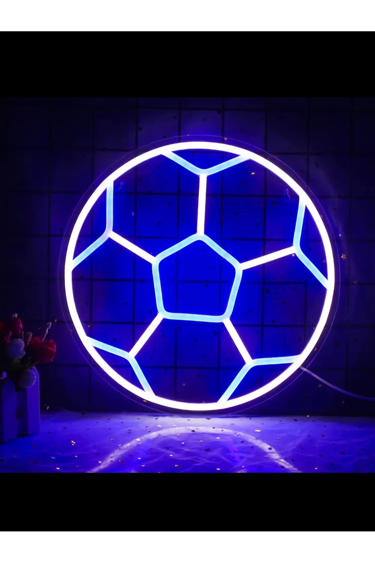 NEON LED IŞIKLI FUTBOL TOPU
